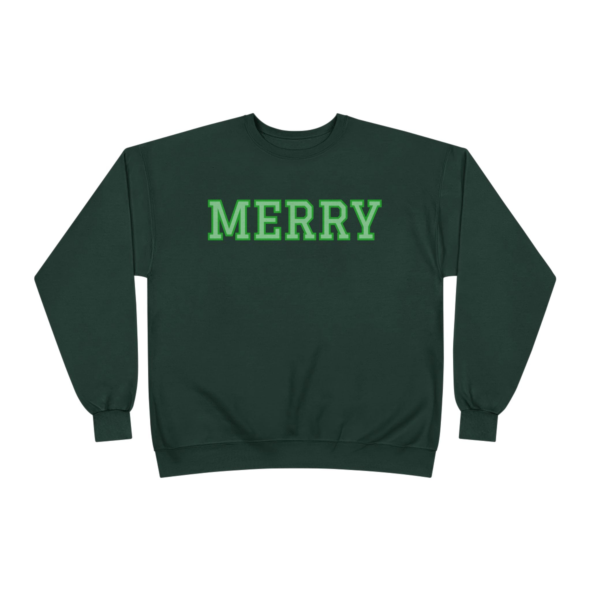 Merry Eco-Friendly Crewneck Sweatshirt