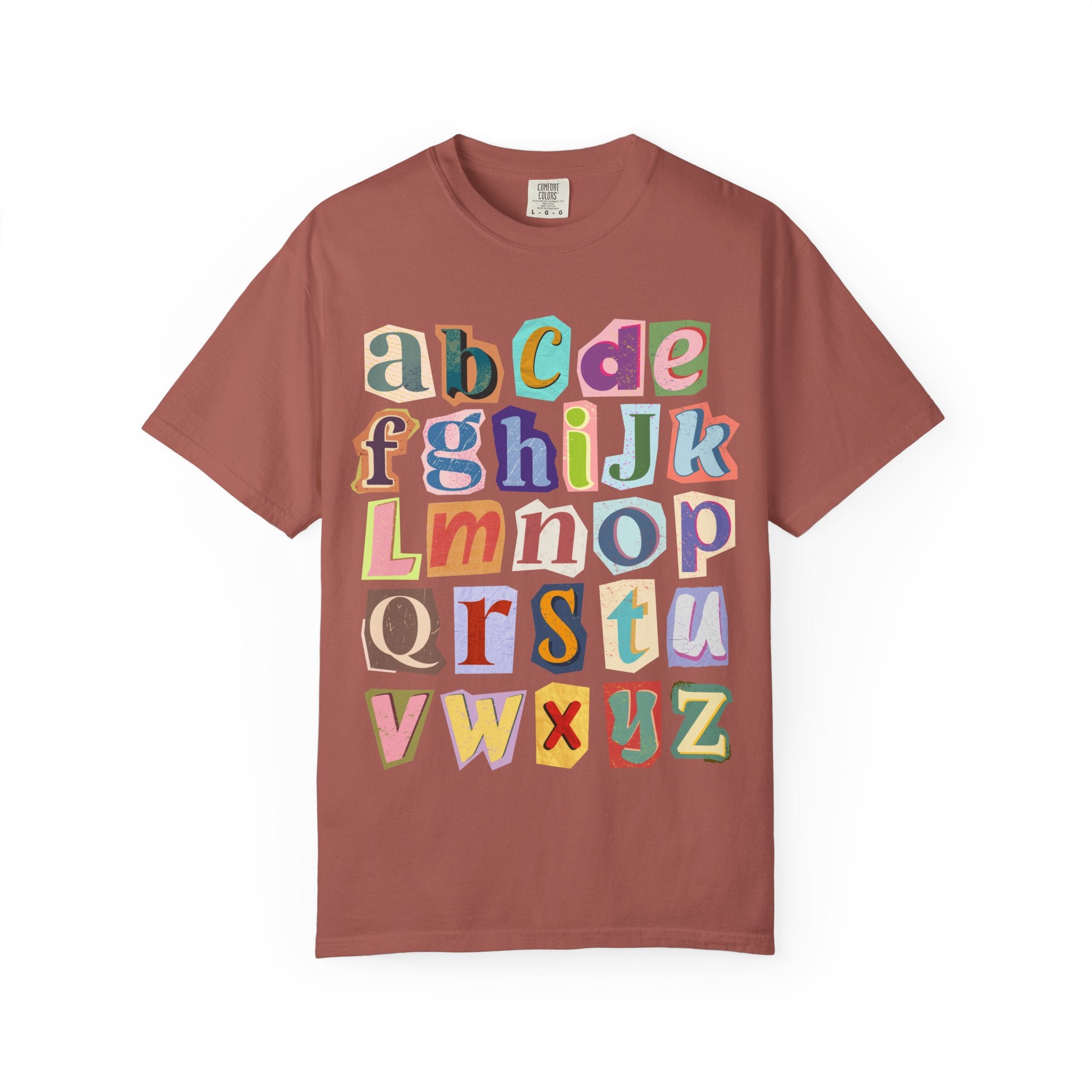 Colorful Alphabet T-Shirt