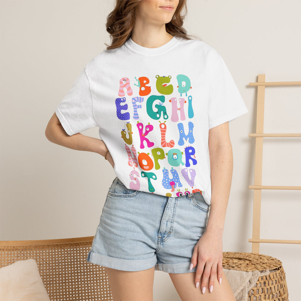 Funky Alphabet Tee