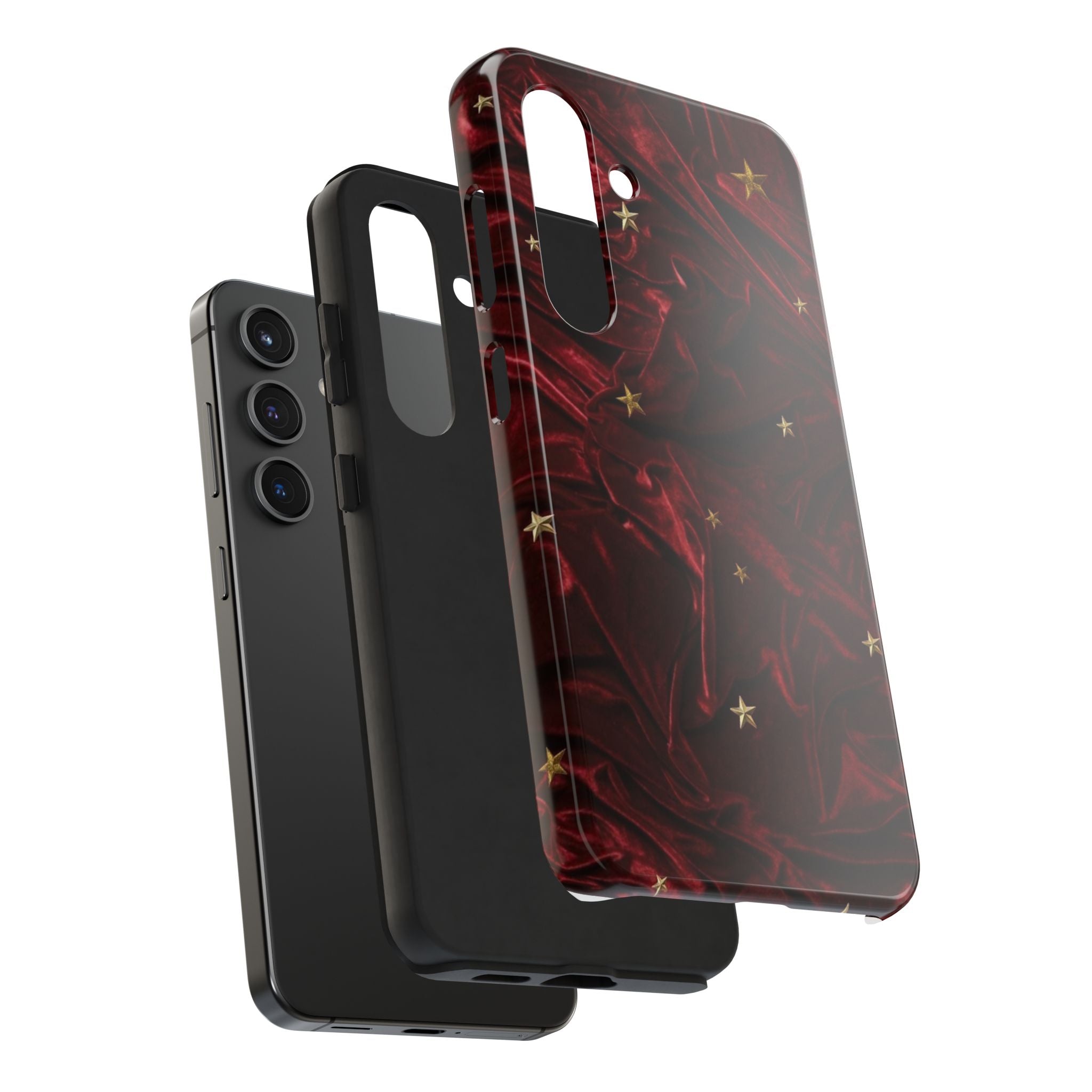 Holiday Velvet Star Tough Phone Case