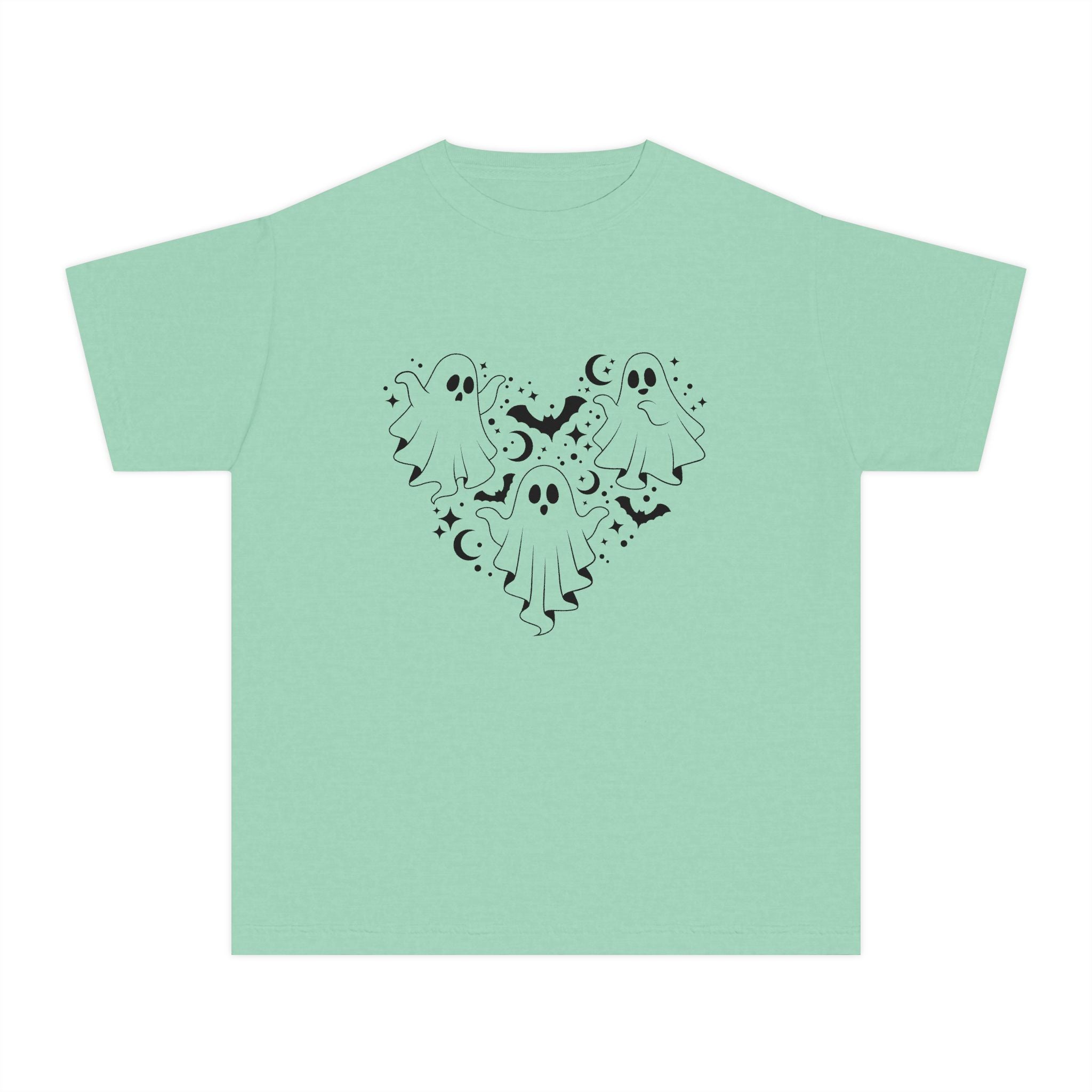 Cute Ghost Heart Youth Tee