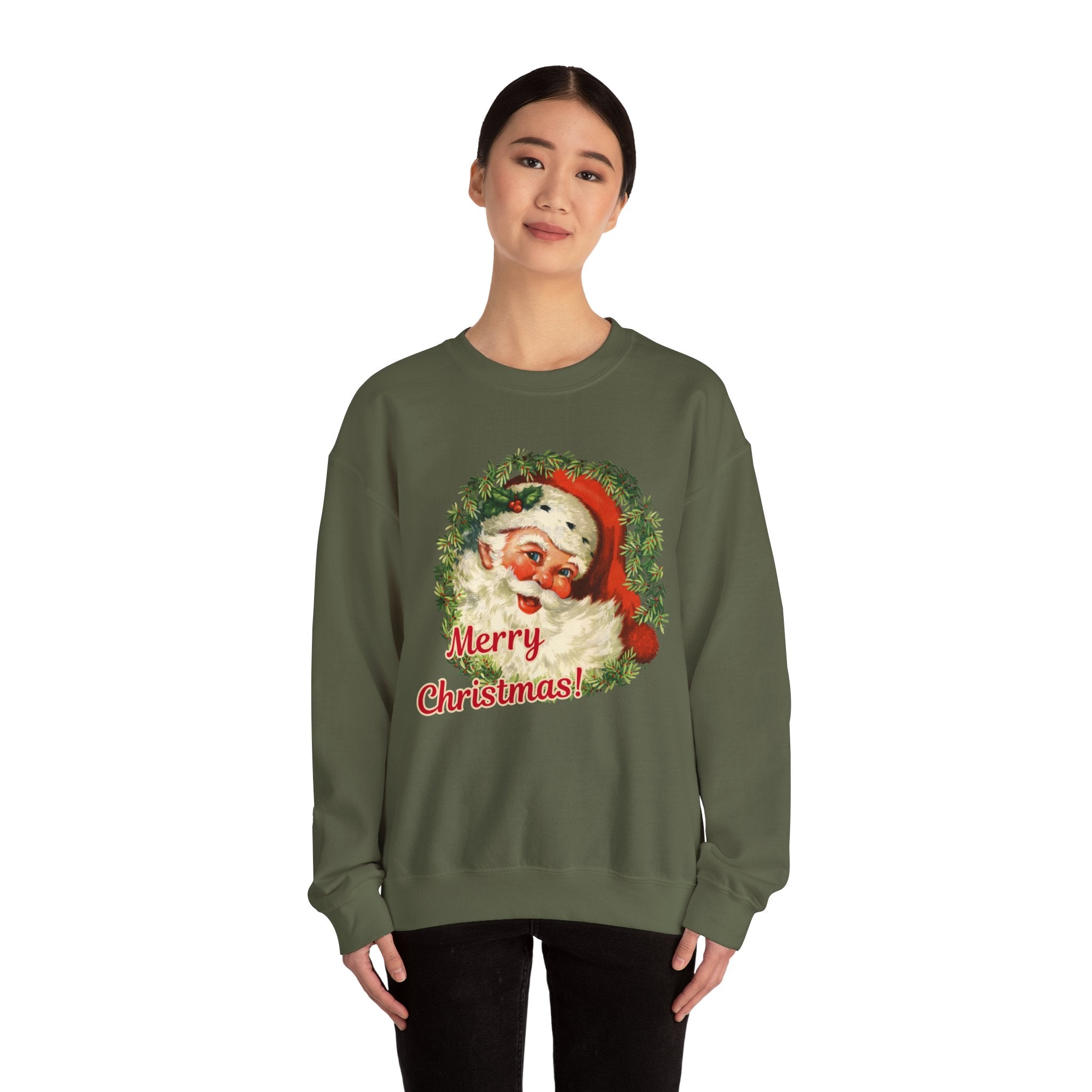 Vintage Santa Christmas Sweatshirt