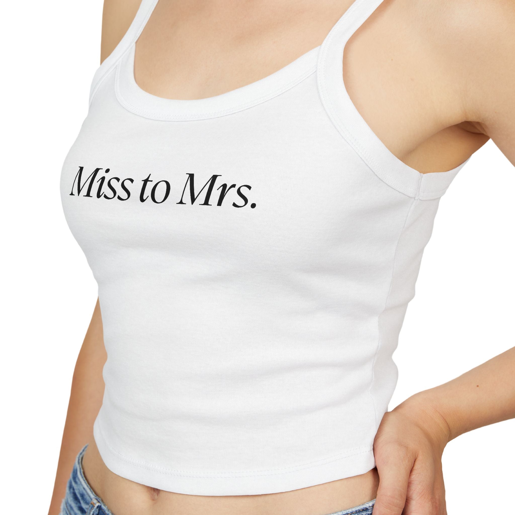 Bride Spaghetti Strap Tank Top
