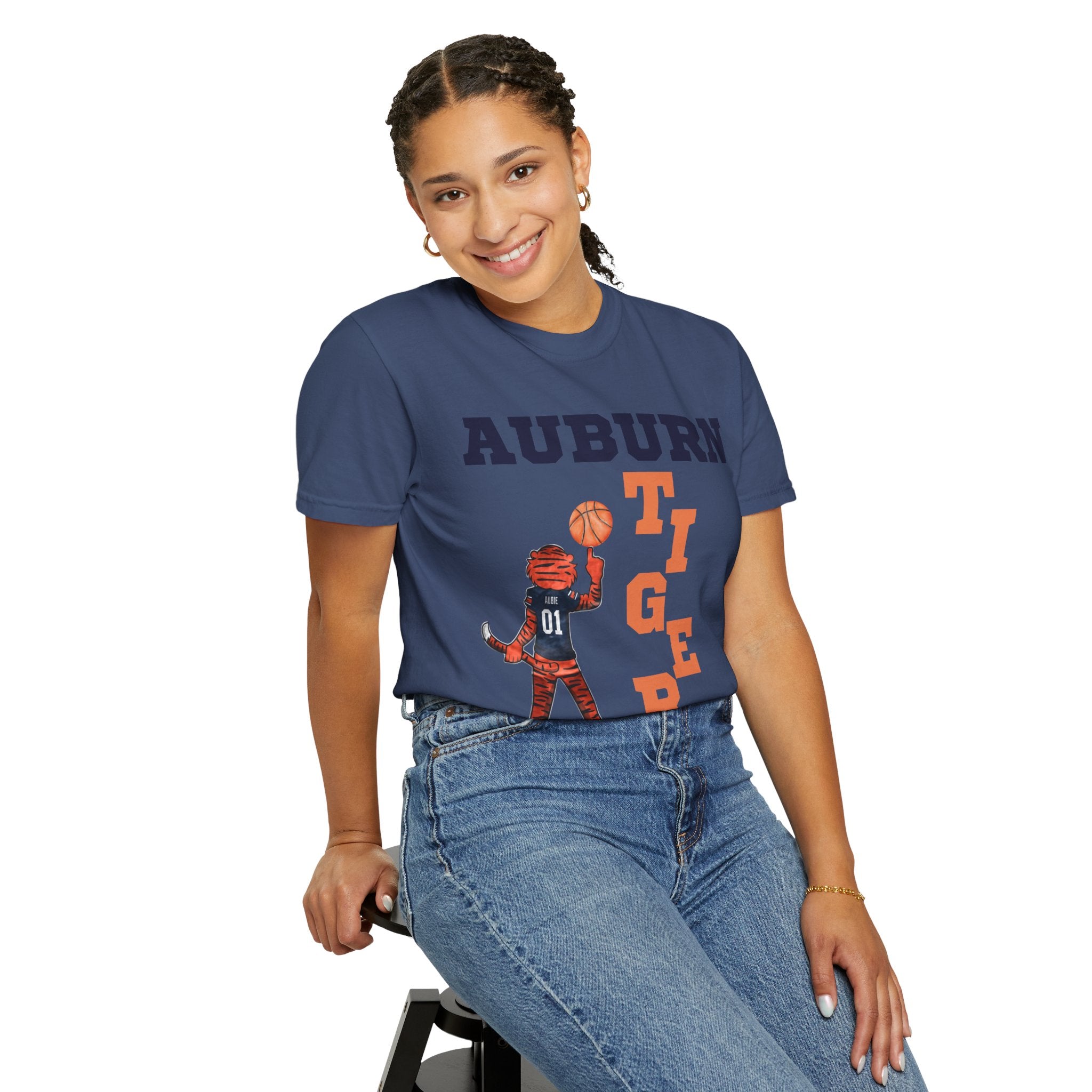 Auburn Tigers Unisex Garment-Dyed T-Shirt - Stylish Fan Apparel