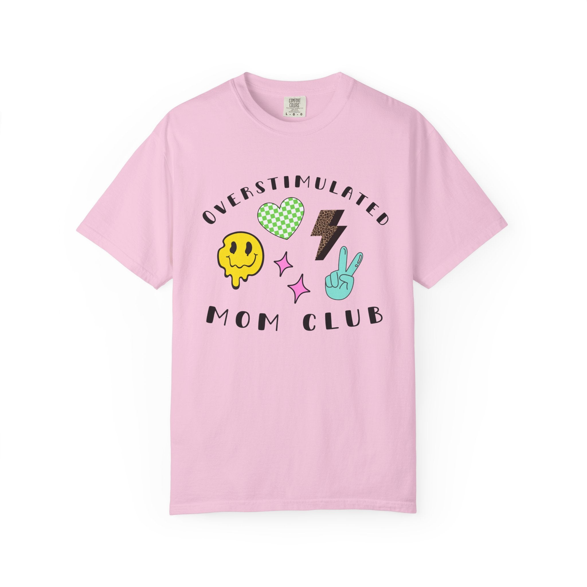 Overstimulated Mom Club T-Shirt