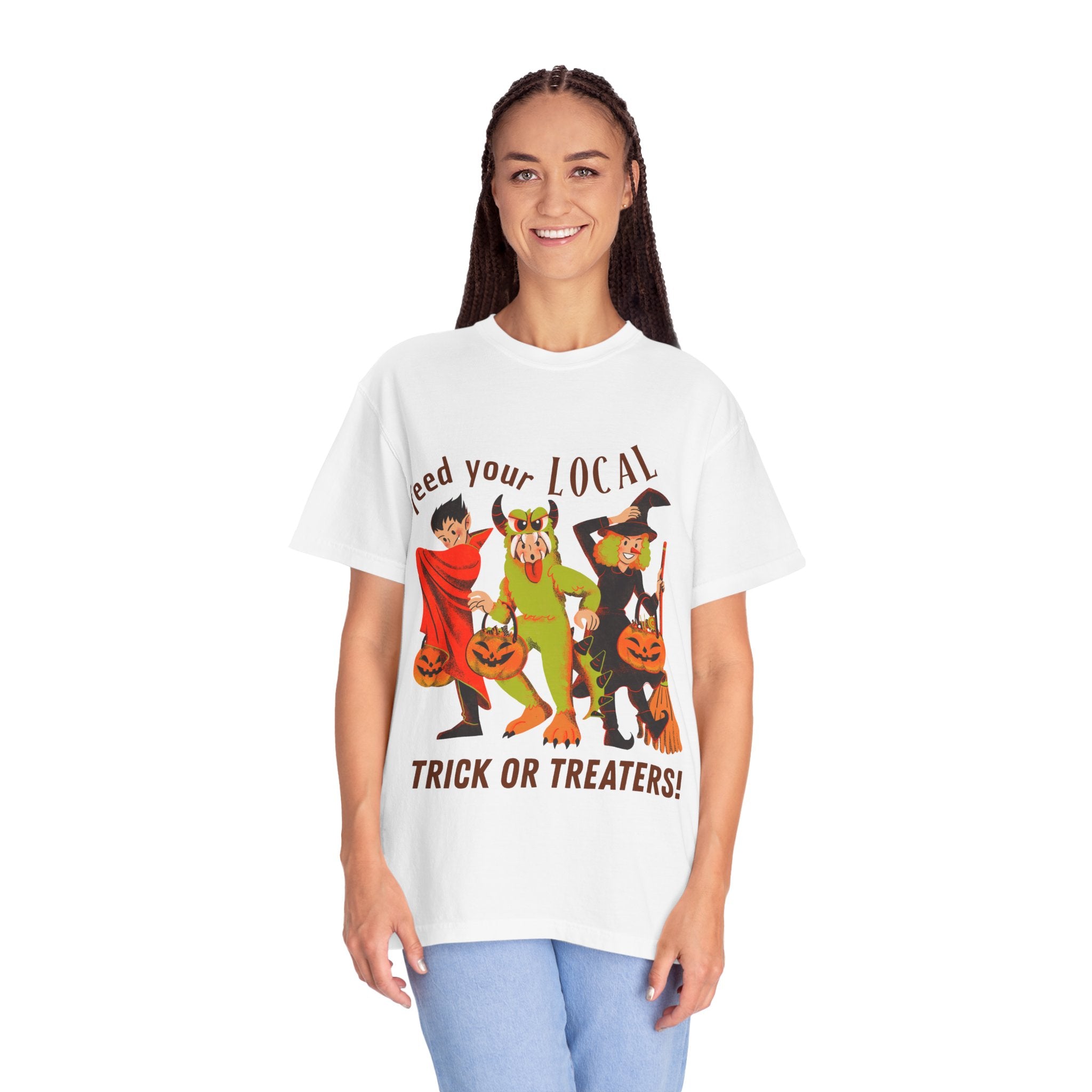 Trick or Treat Shirt - Unisex Halloween Apparel