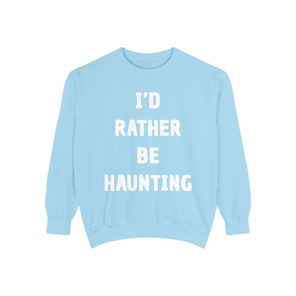 Haunting Halloween Garment-Dyed Sweatshirt