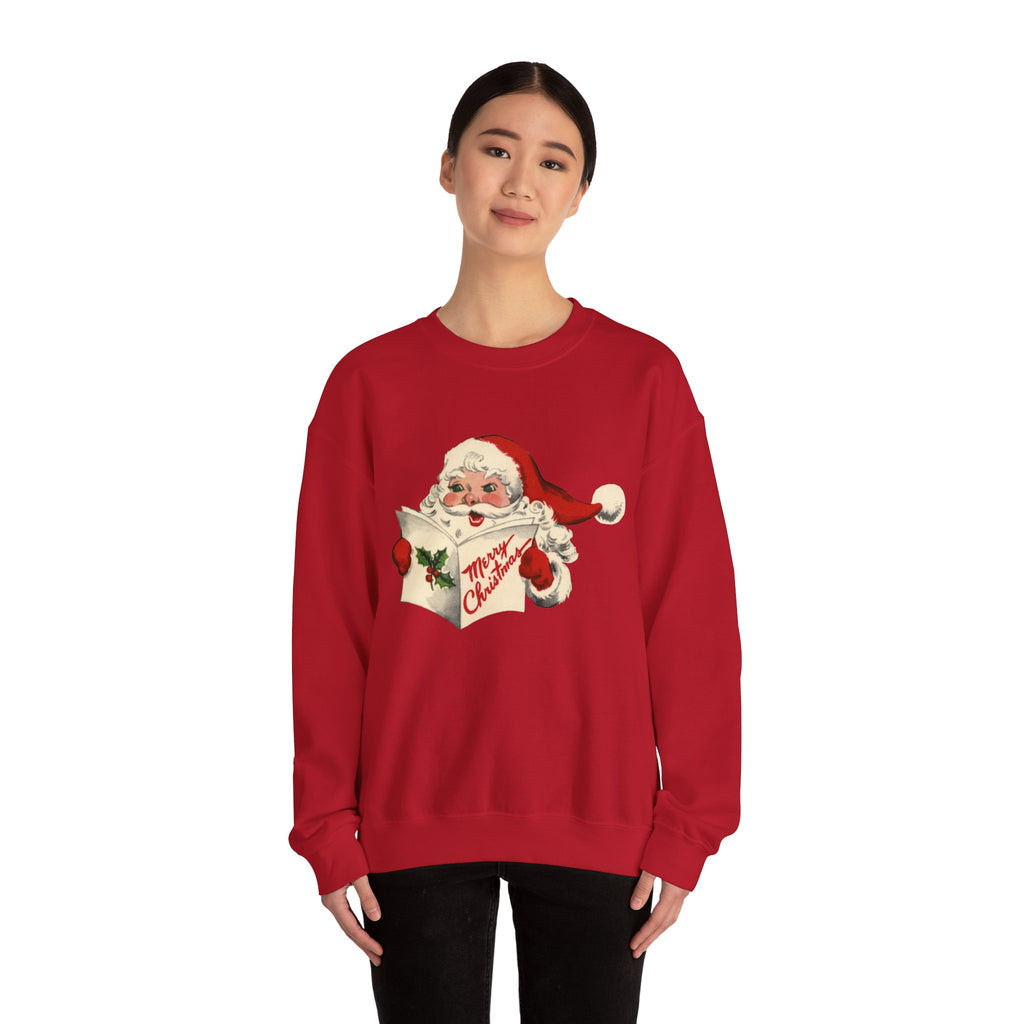 Vintage Santa Christmas Sweatshirt