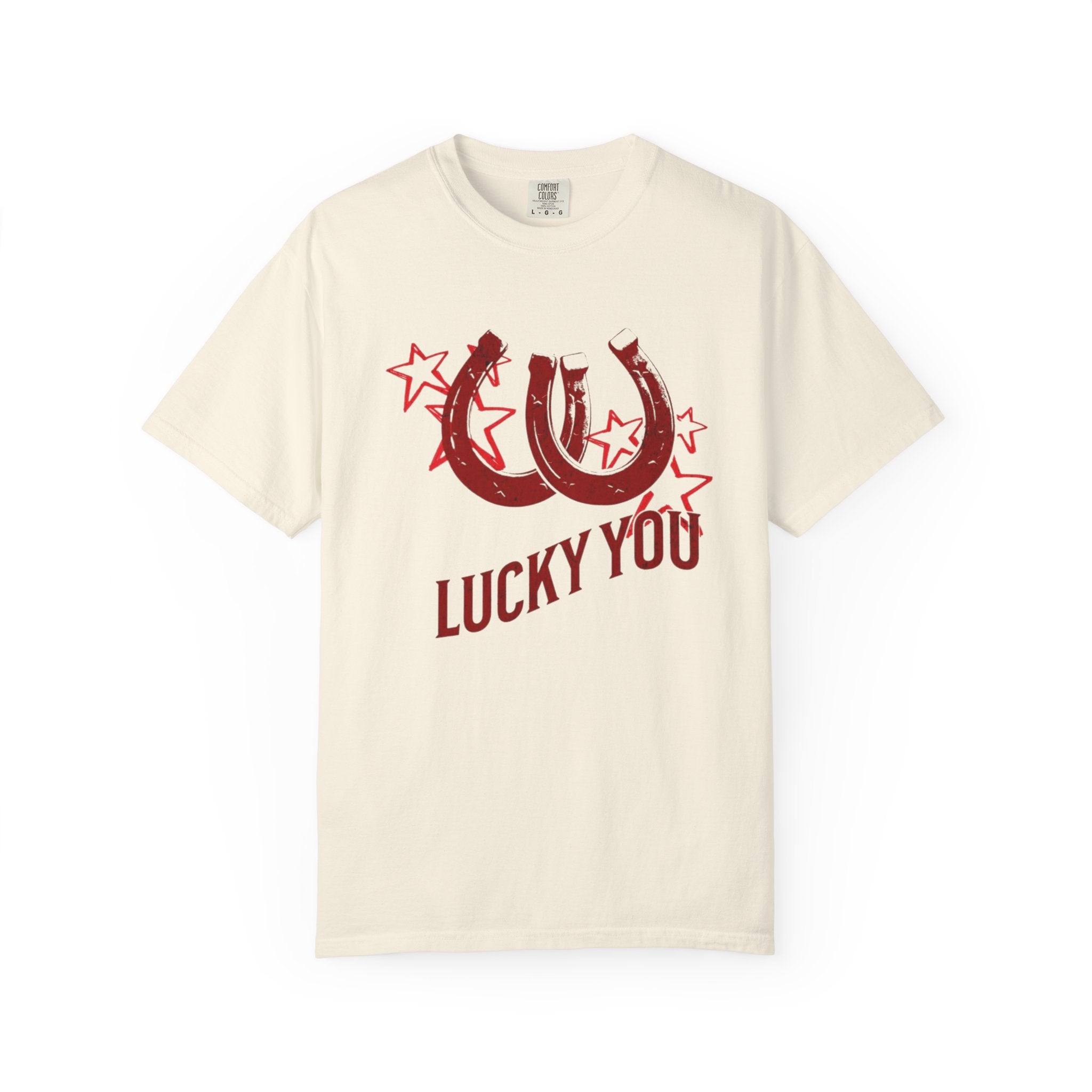 Lucky You Horseshoe Graphic T-Shirt
