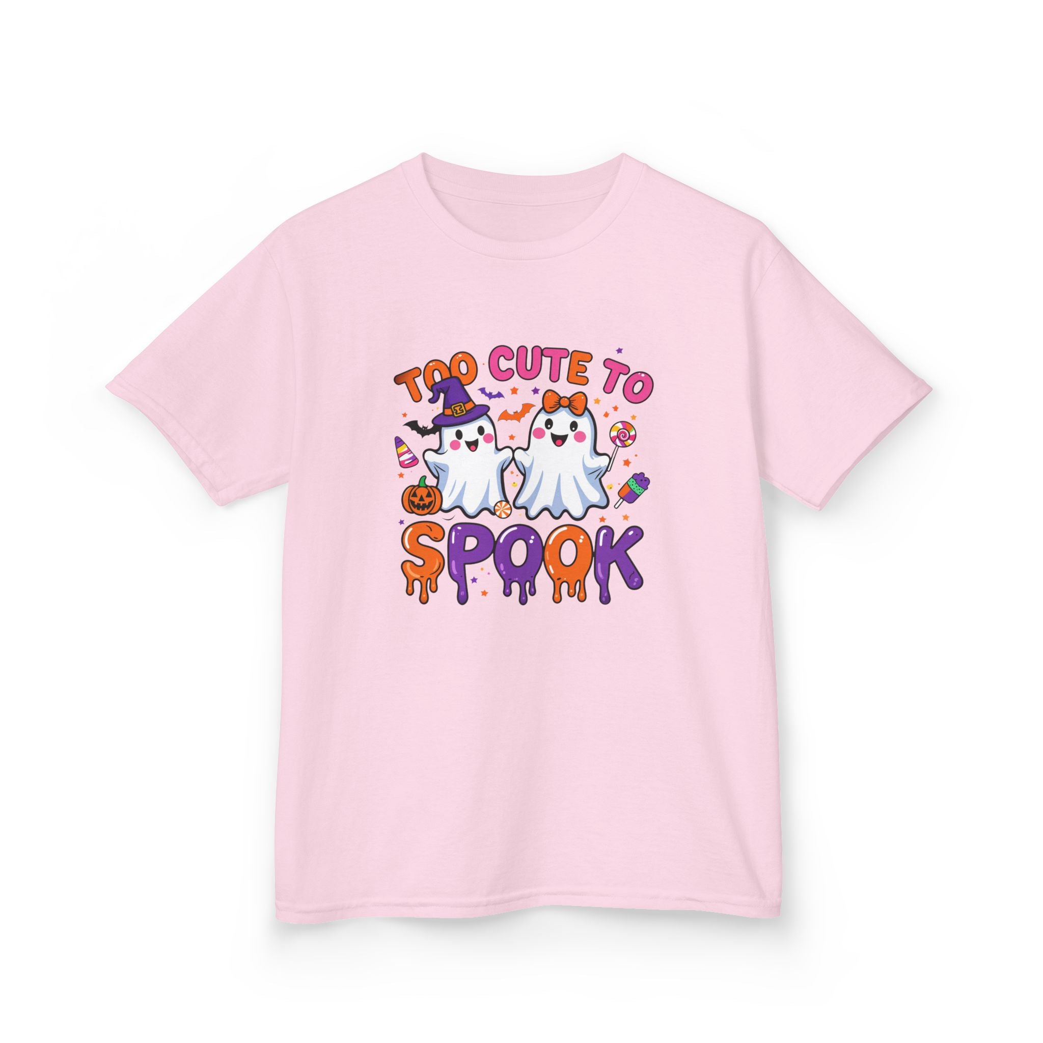 Girl's Too Cute to Spook Tee