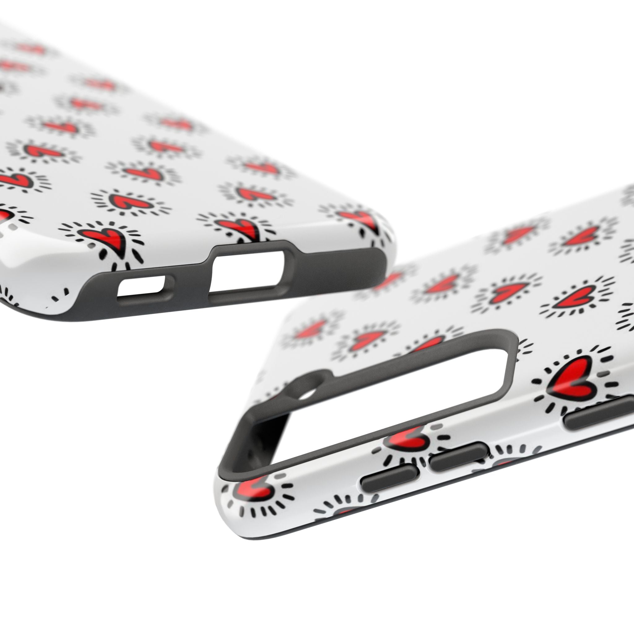 Heart Doodle Tough Phone Case