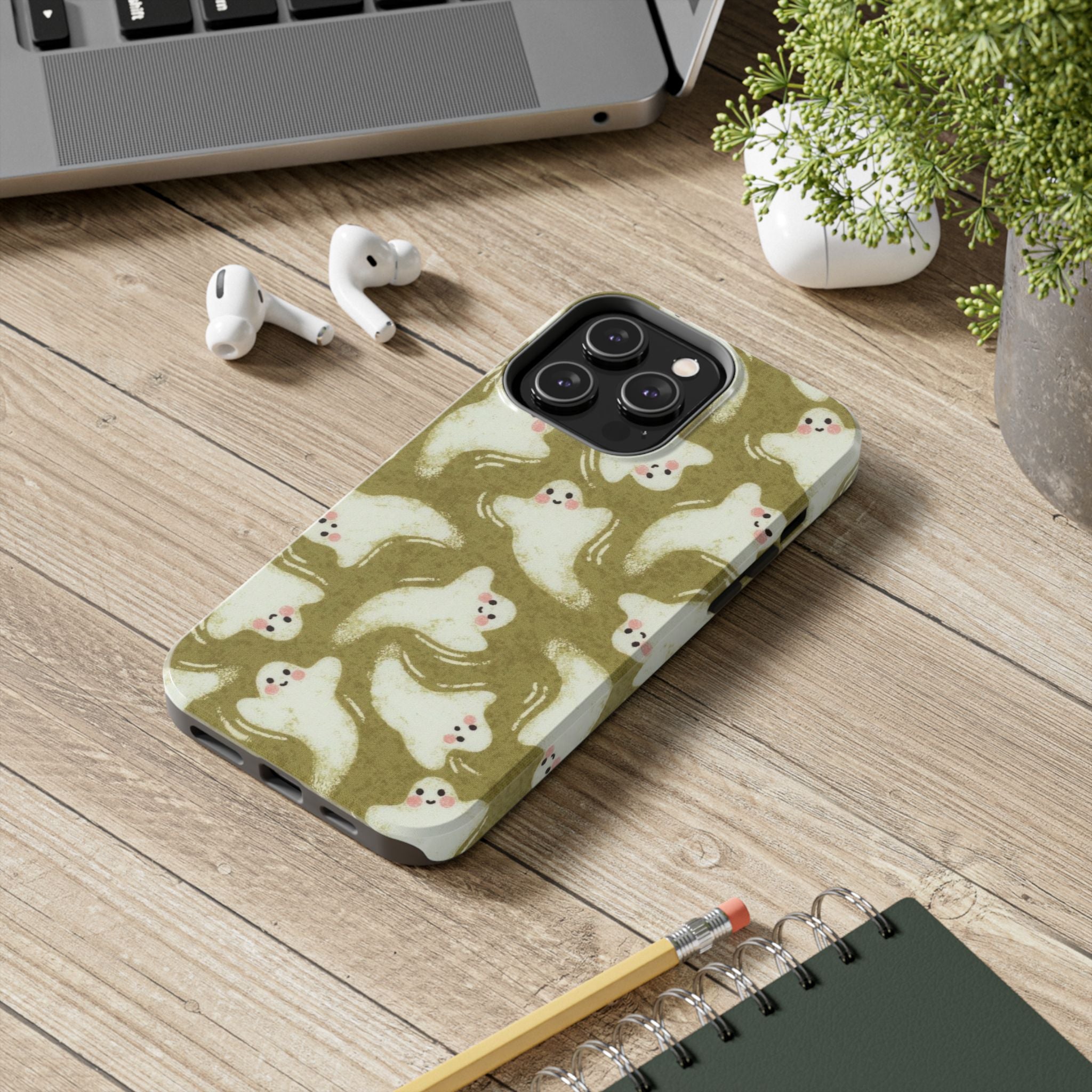 Cute Ghost Protective Phone Case