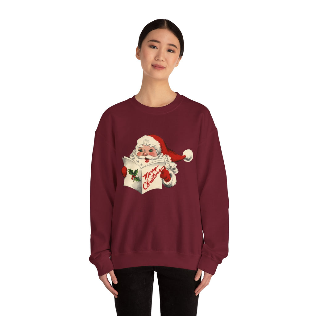 Vintage Santa Christmas Sweatshirt