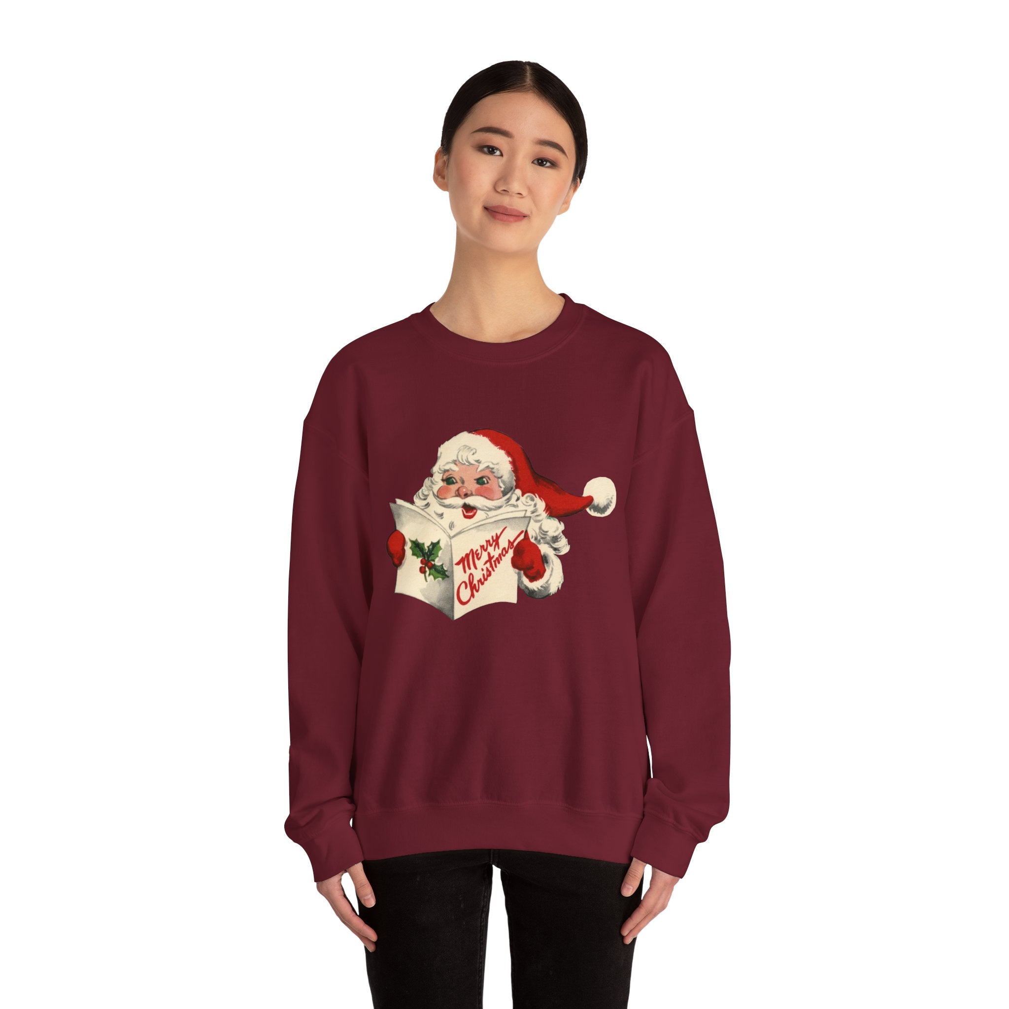 Vintage Santa Christmas Sweatshirt