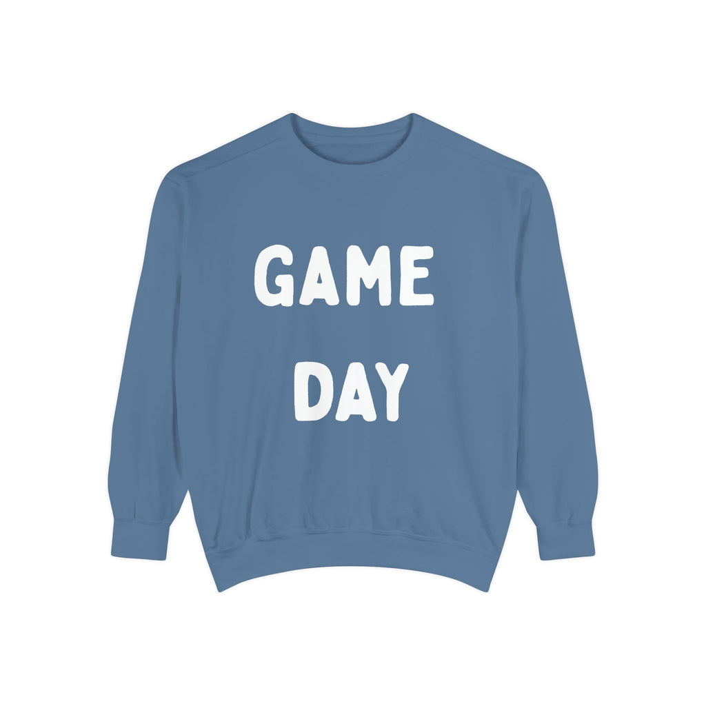 Game Day Unisex Garment-Dyed Sweatshirt