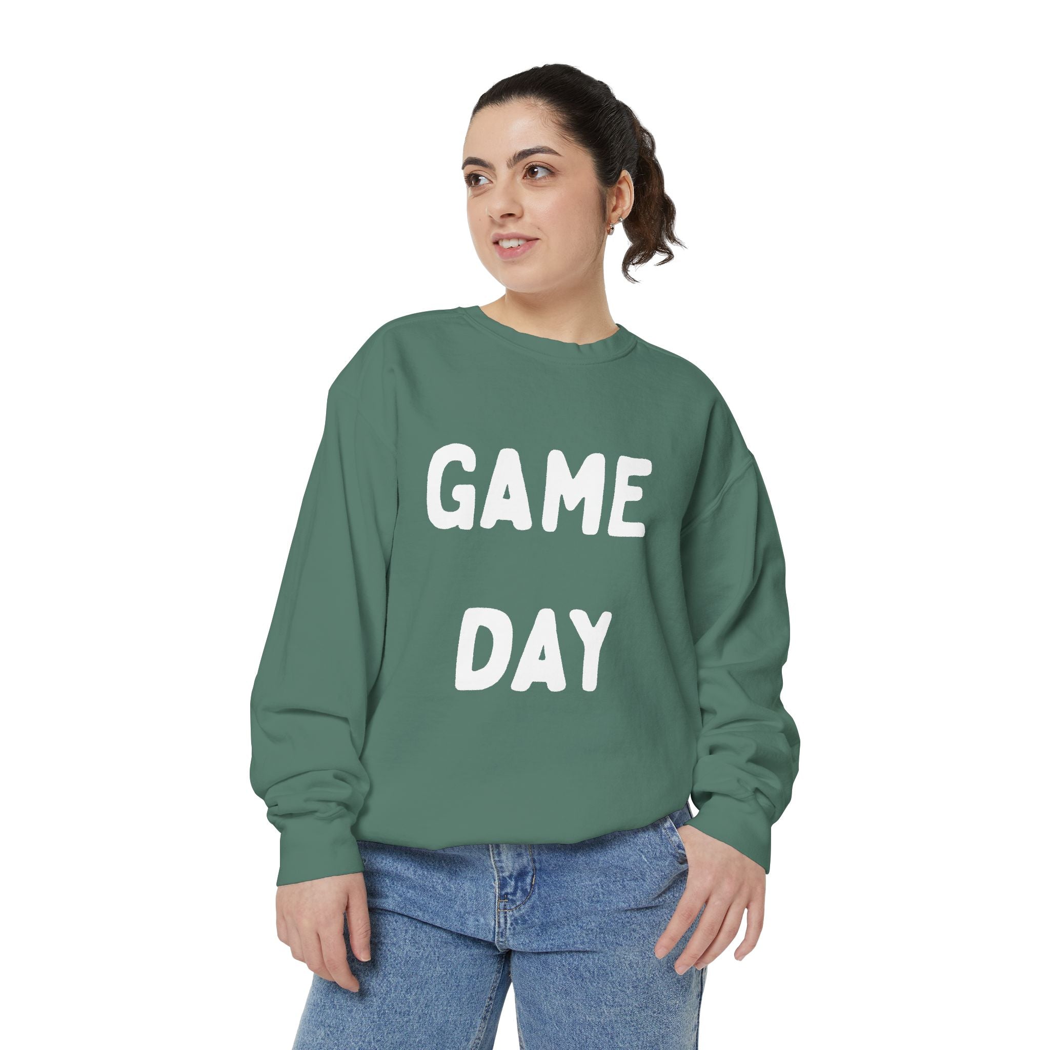 Game Day Unisex Garment-Dyed Sweatshirt