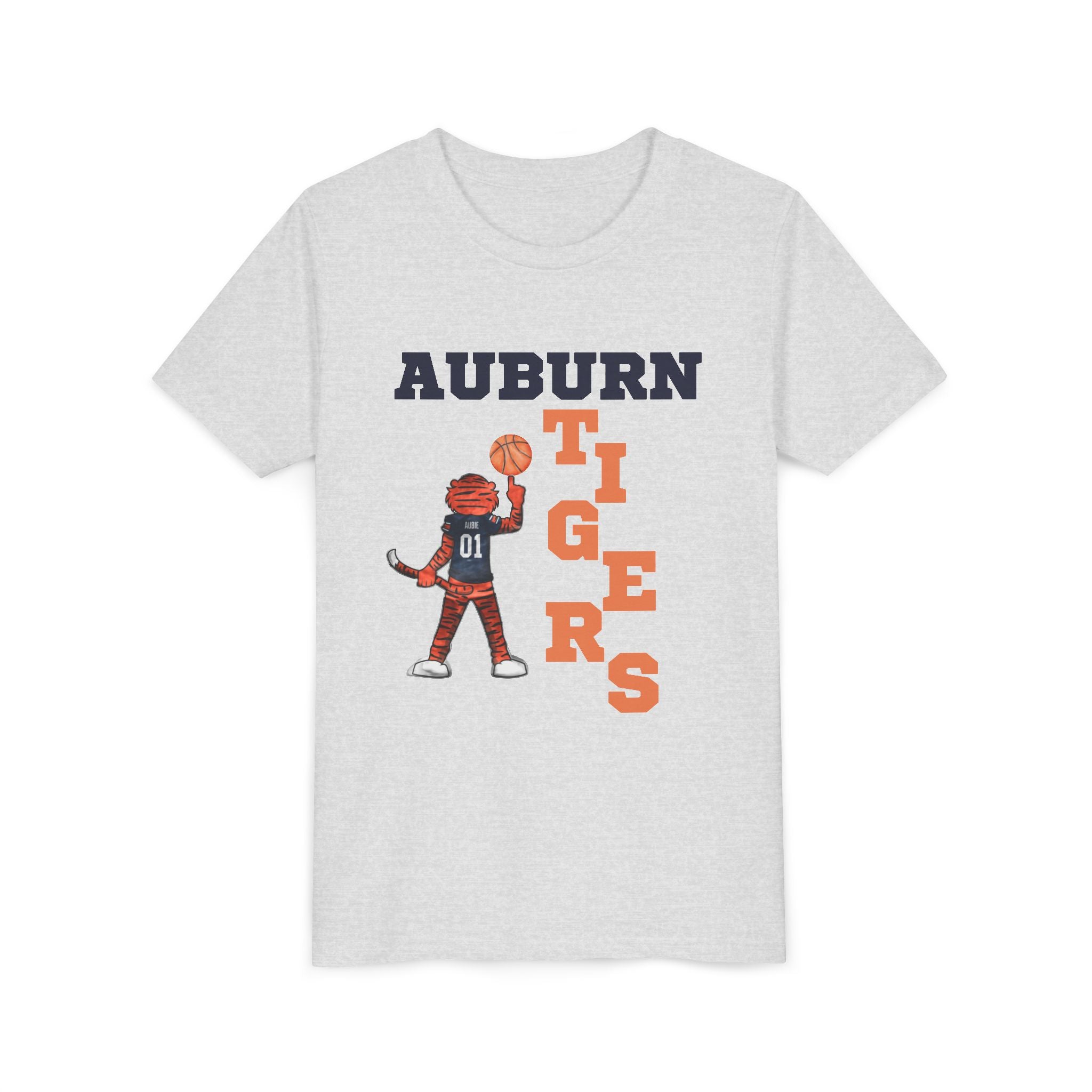 Auburn Tigers Youth Basketball Tee