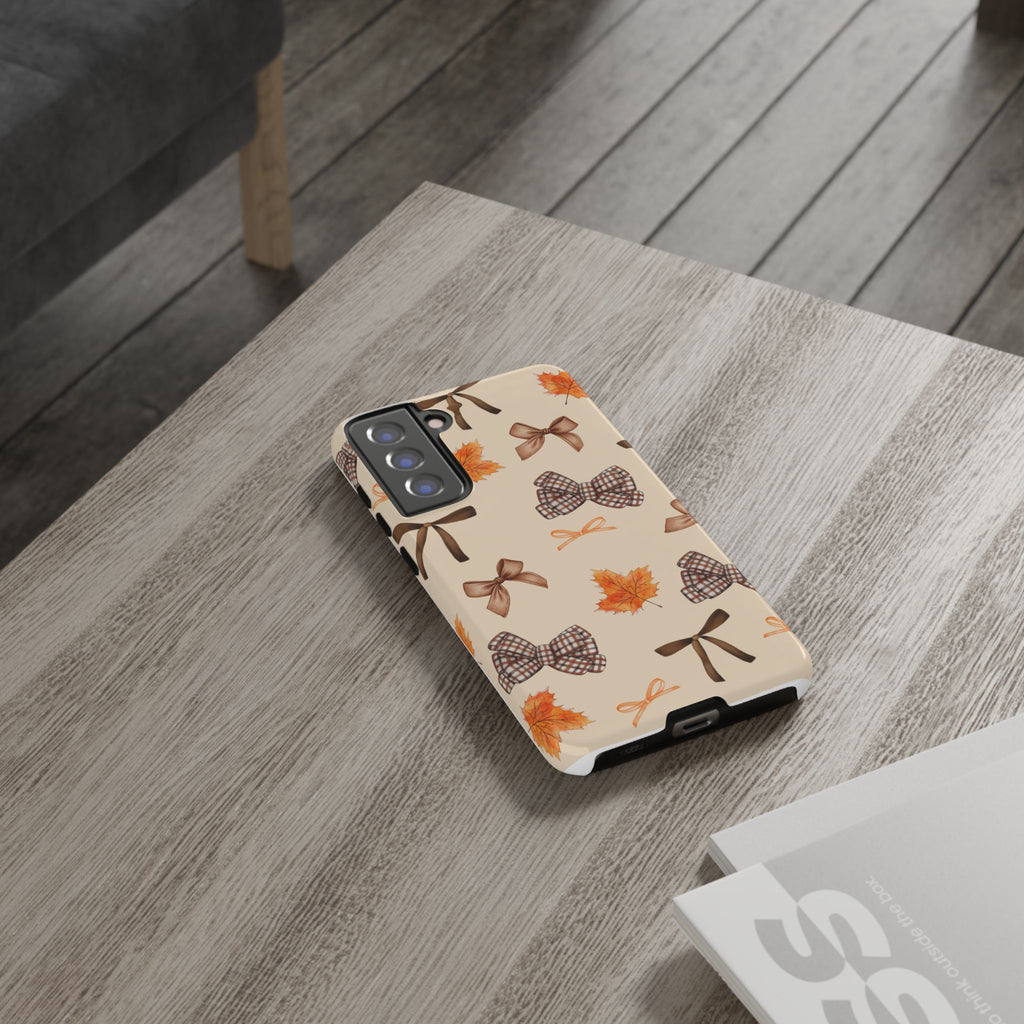 Autumn Bows Tough Phone Case