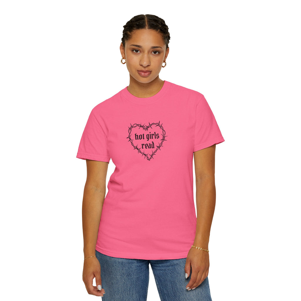 Hot Girls Read Comfort Color Tee