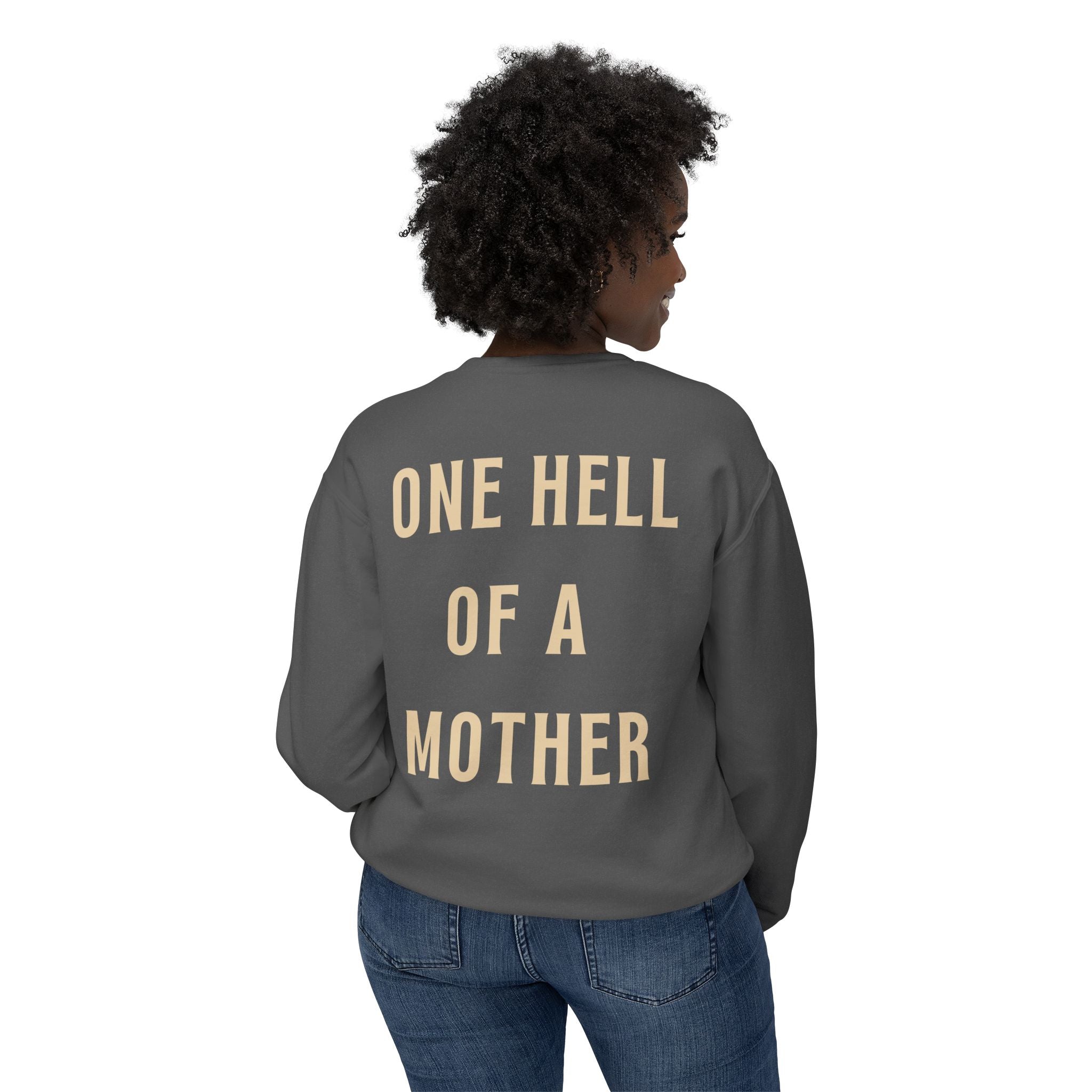 Stylish Mom Crewneck Sweatshirt