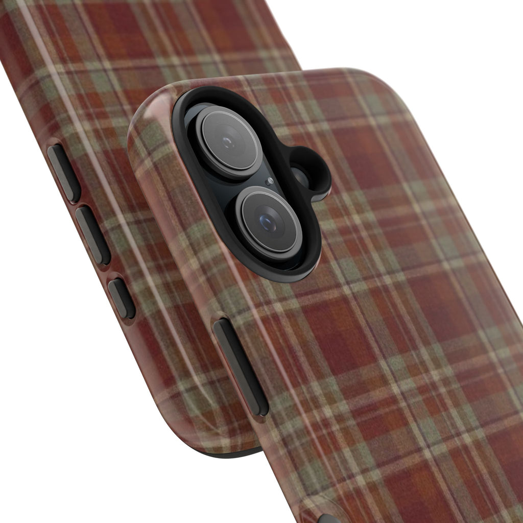 Autumn Plaid Tough Phone Case