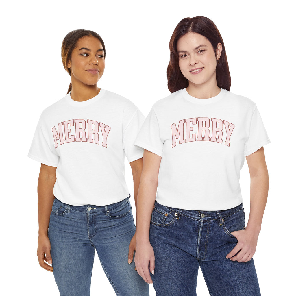 Merry Graphic Tee — Holiday T‑Shirt