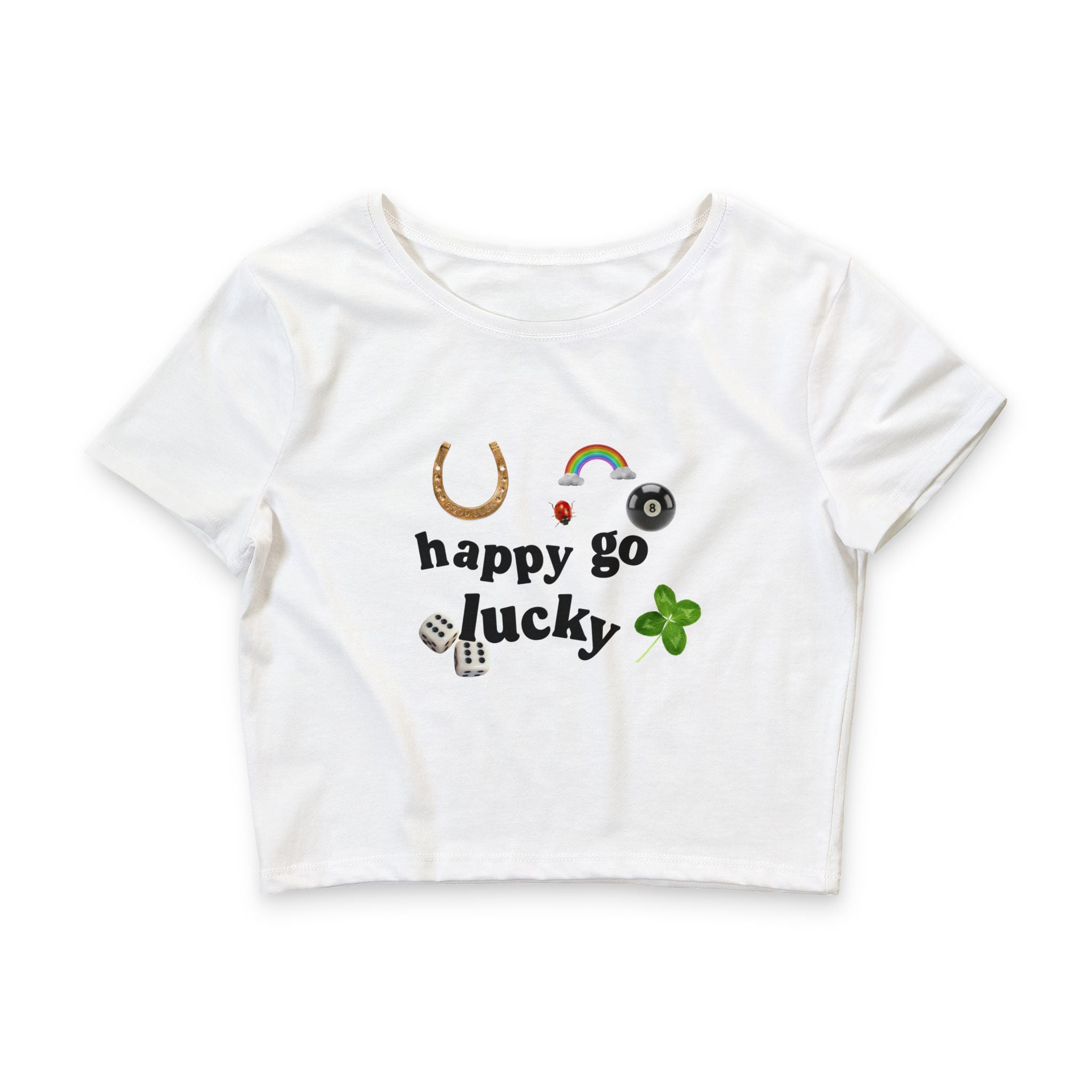 Happy Go Lucky Baby Tee