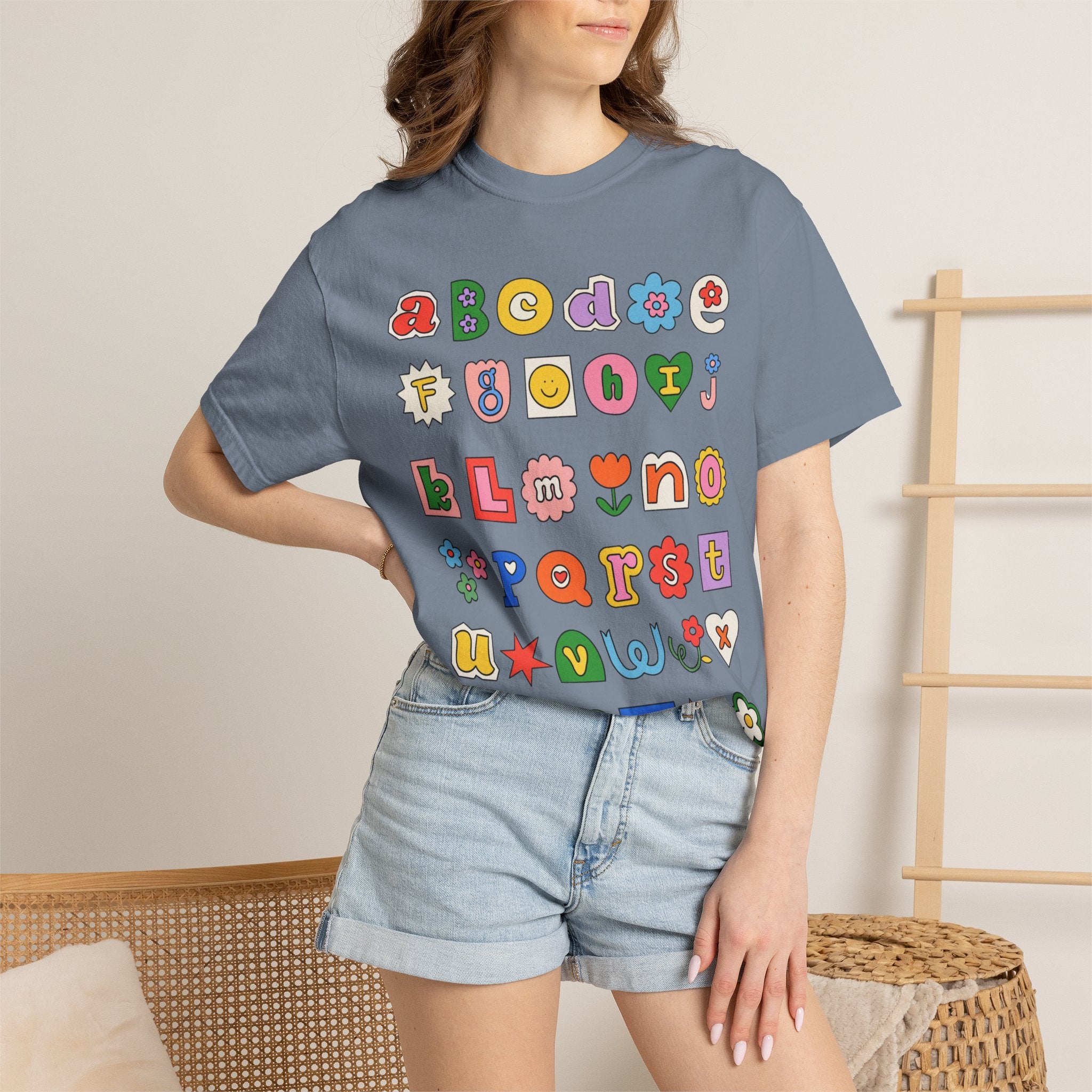 Preppy Alphabet Tee
