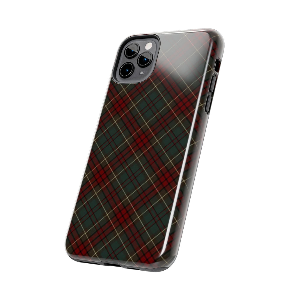 Christmas Plaid Pattern Tough Phone Case
