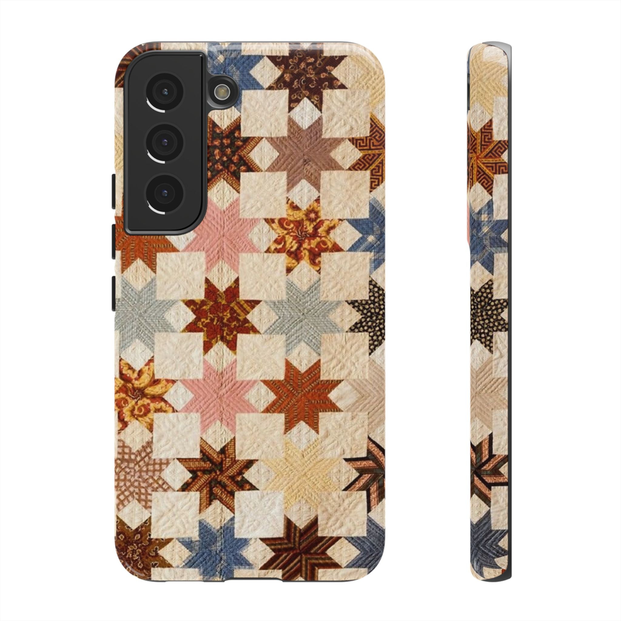 Quilted Star Dual Layer Phone Case