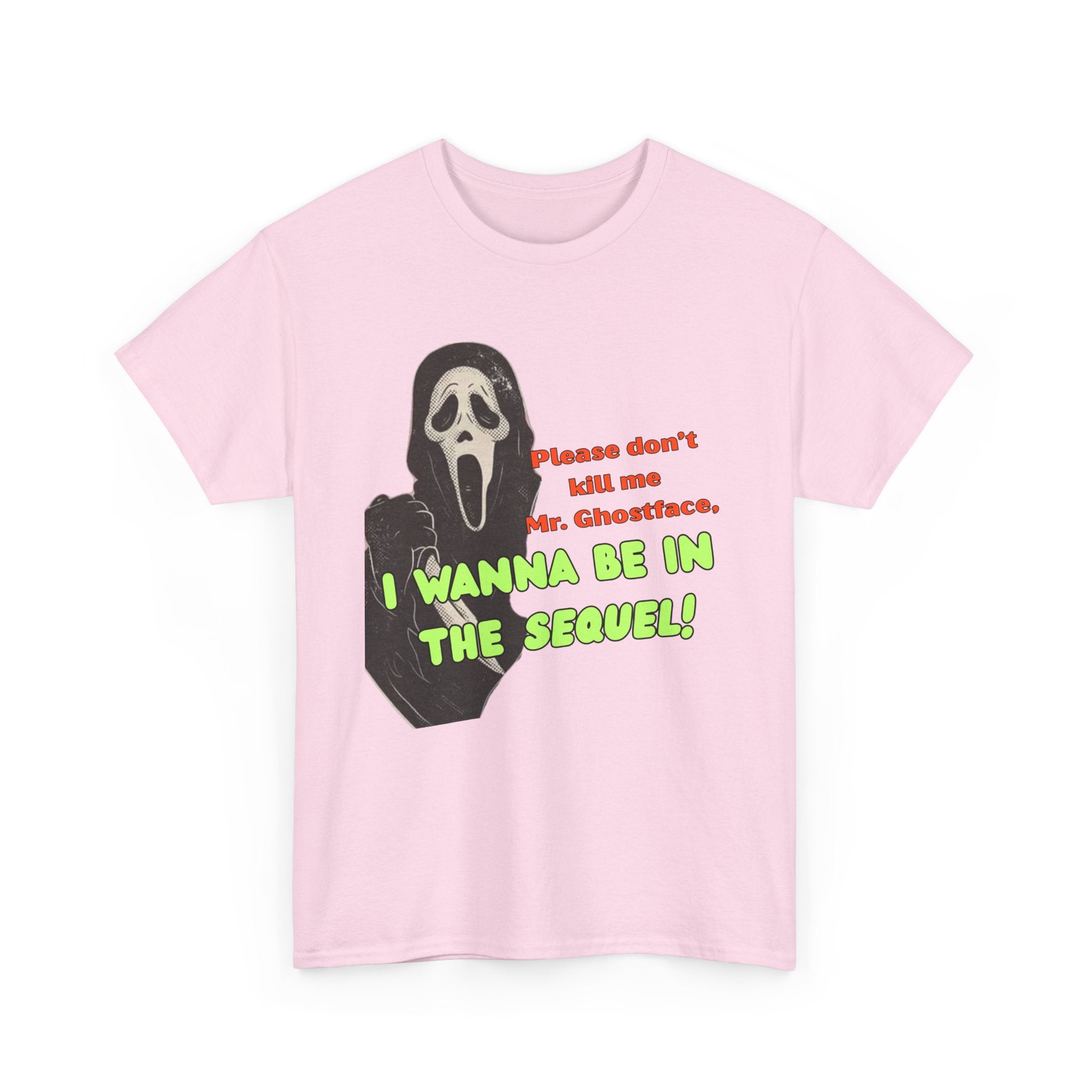 Ghostface Sequel Tee, Unisex Heavy Cotton Tee
