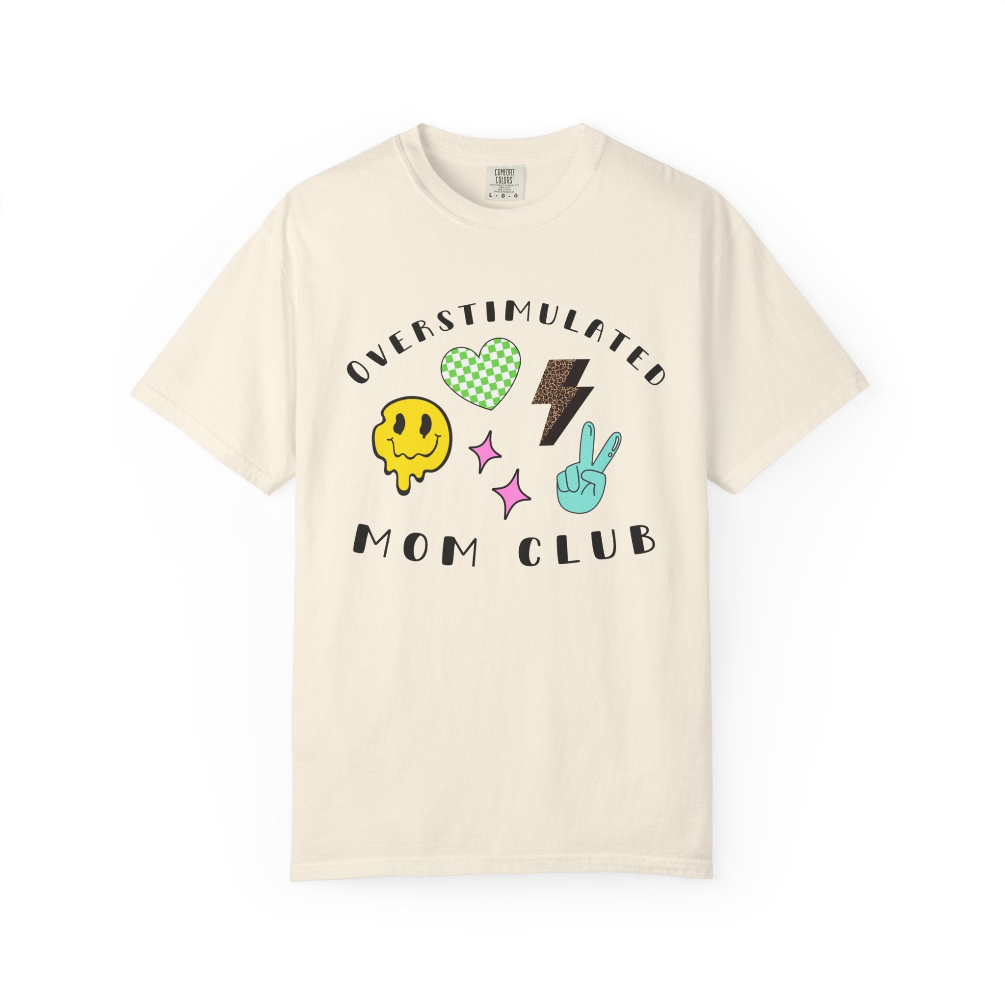 Overstimulated Mom Club T-Shirt