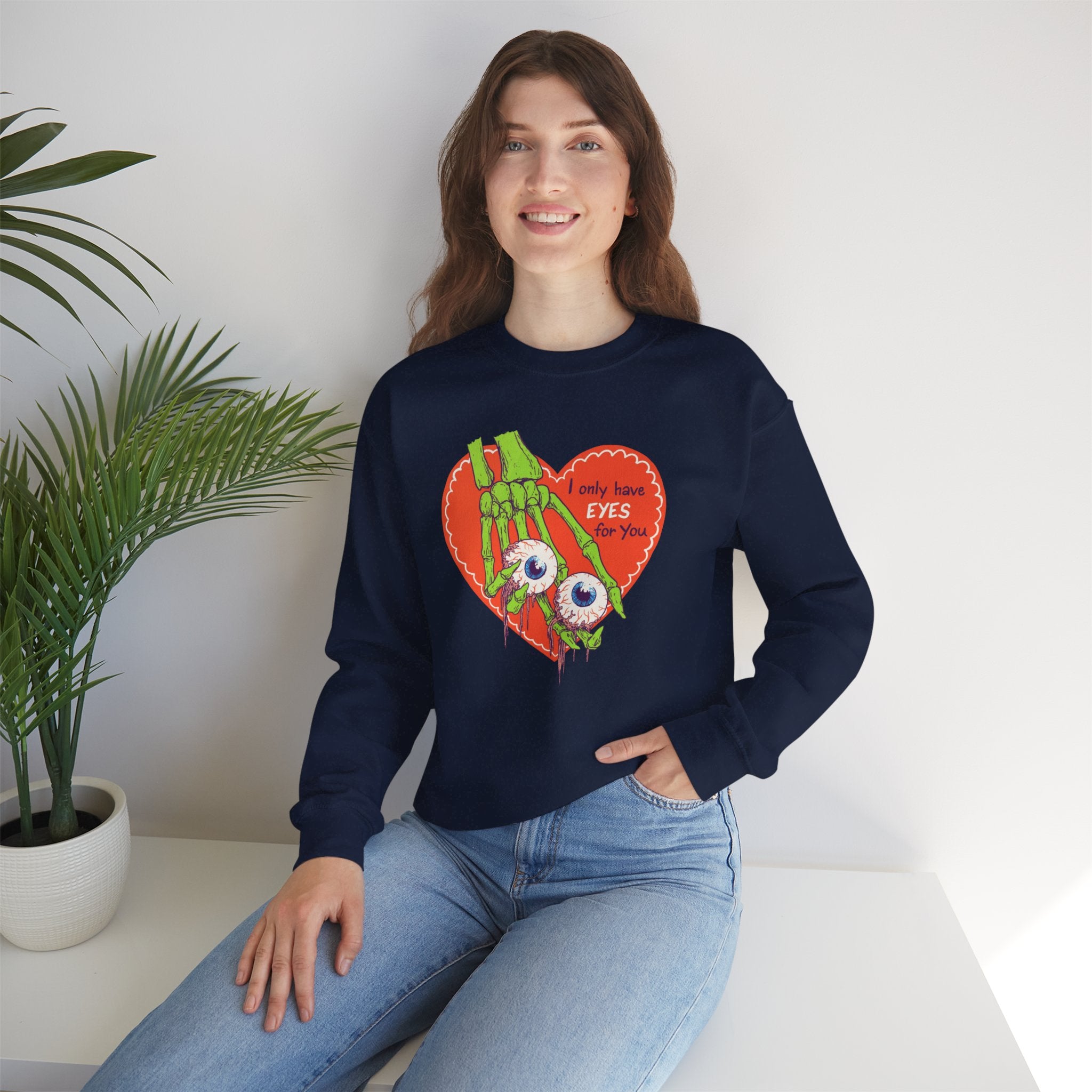 Valentine Zombie Heart Sweatshirt