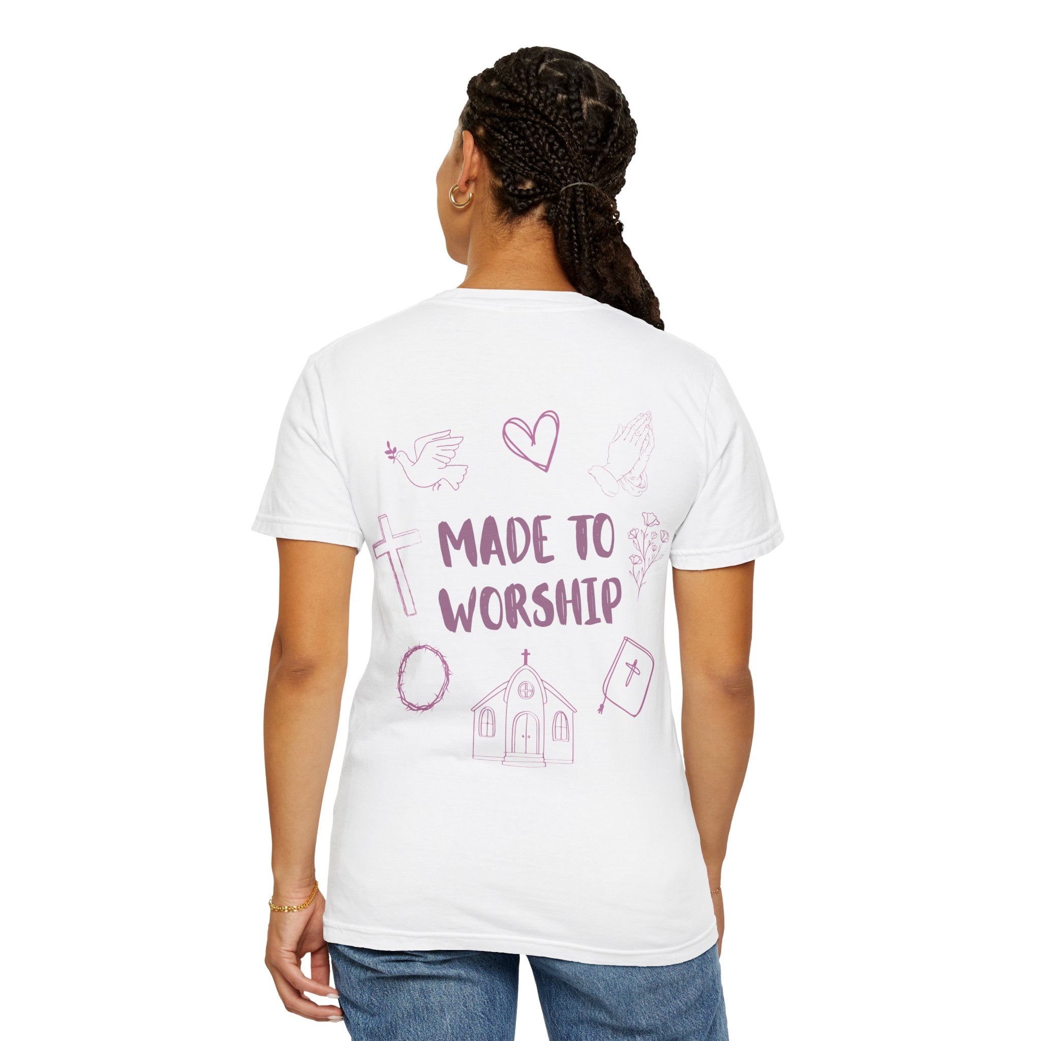 Worship-Inspired T-shirt, Faith Tee, Christian Apparel, Casual Church Wear