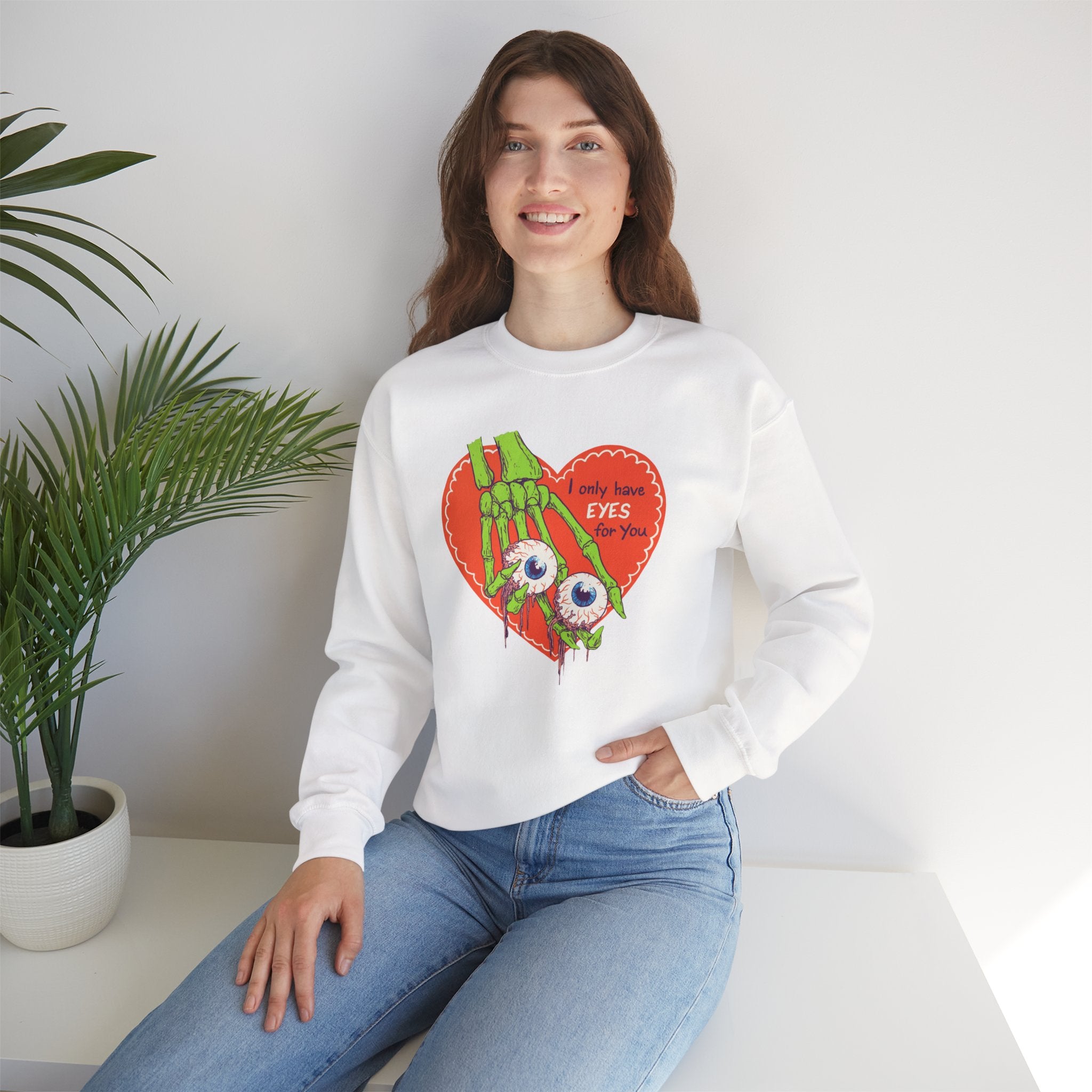 Valentine Zombie Heart Sweatshirt