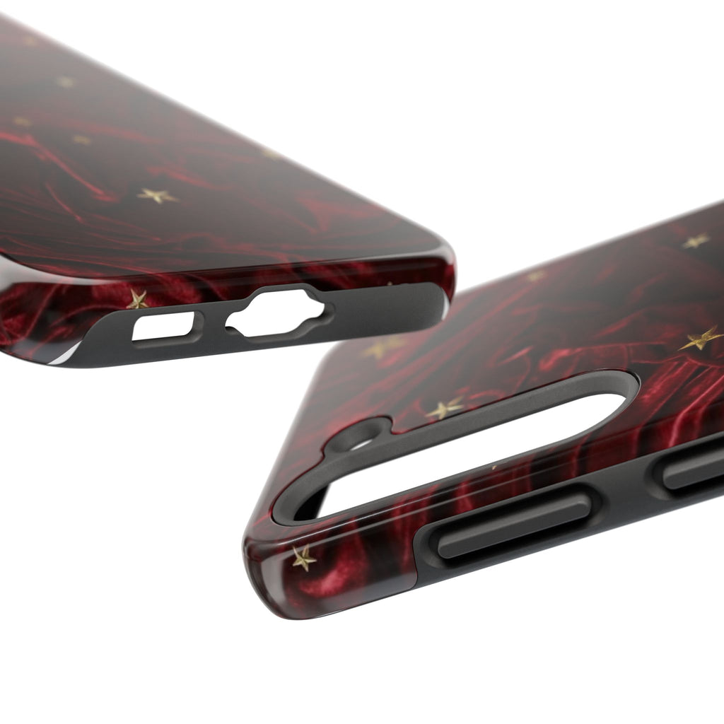 Holiday Velvet Star Tough Phone Case