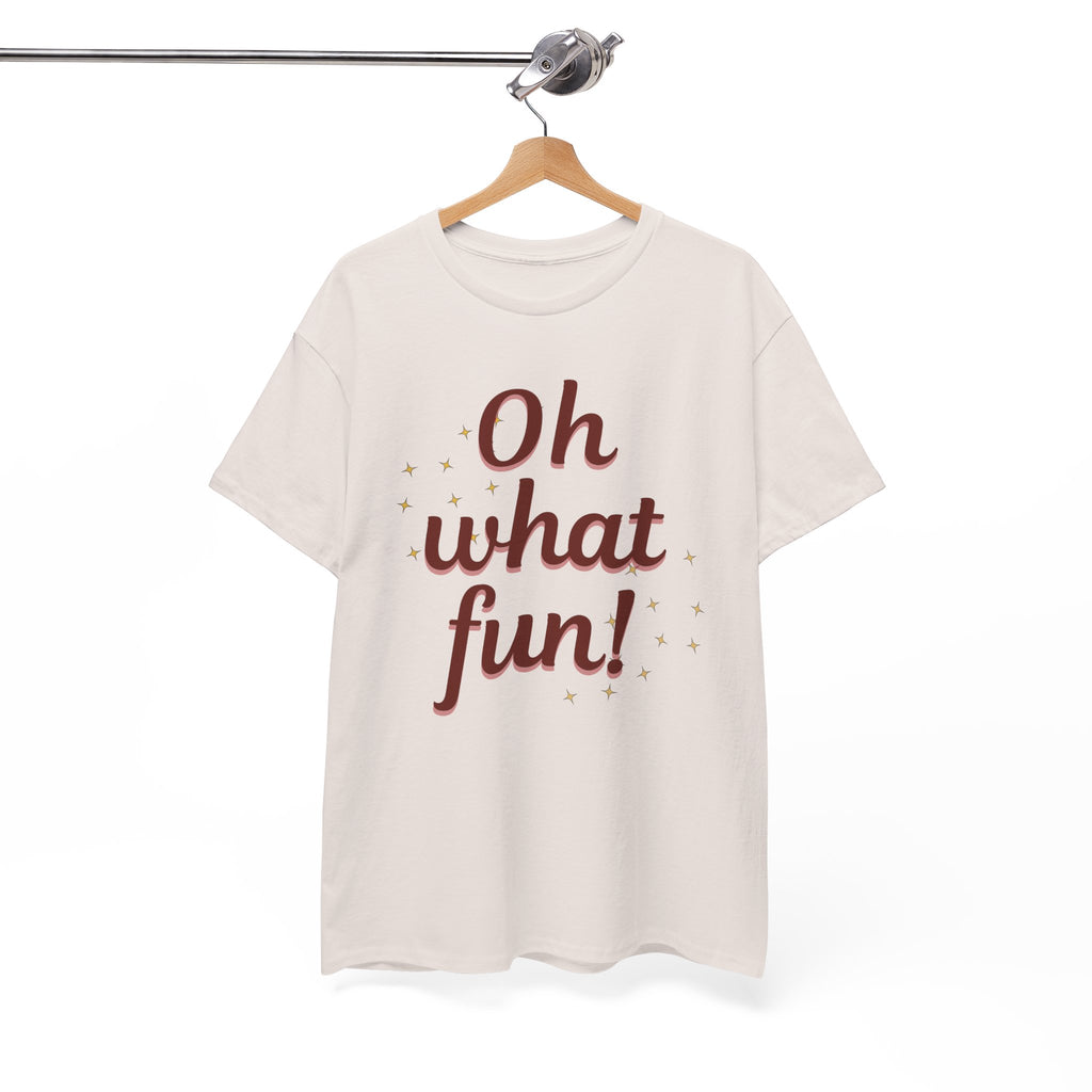 Oh What Fun Tee — Holiday Graphic Christmas T-Shirt
