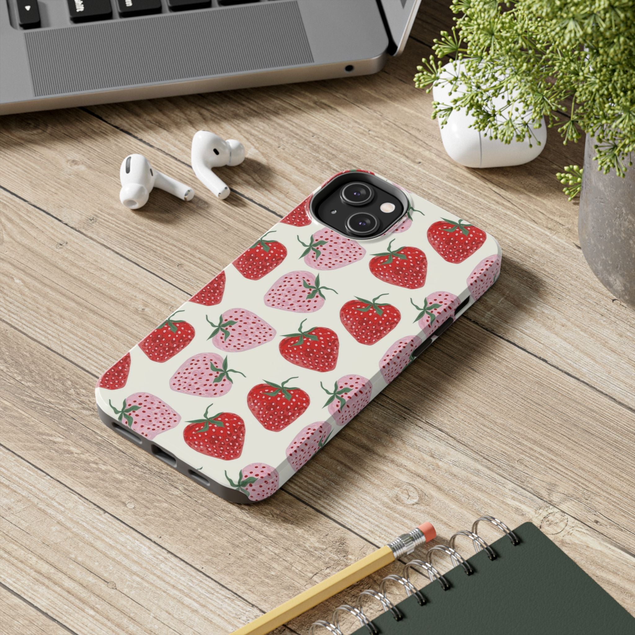 Strawberry Tough Phone Cases