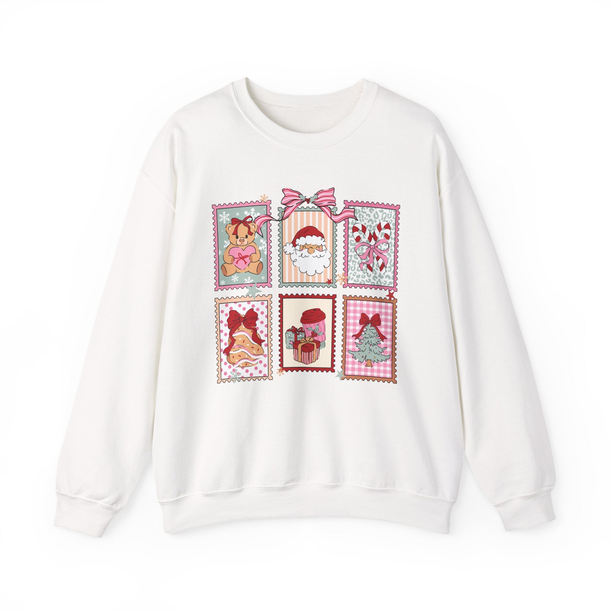 Christmas Stamp Crewneck Sweatshirt
