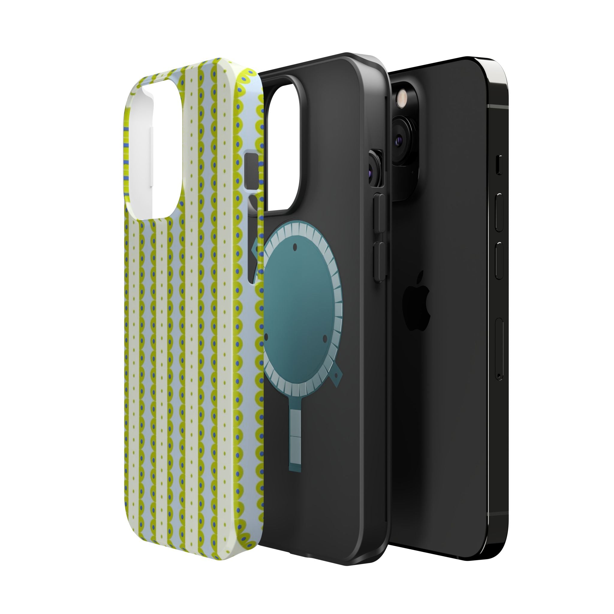 Scalloped - Magnetic Impact-Resistant Cases