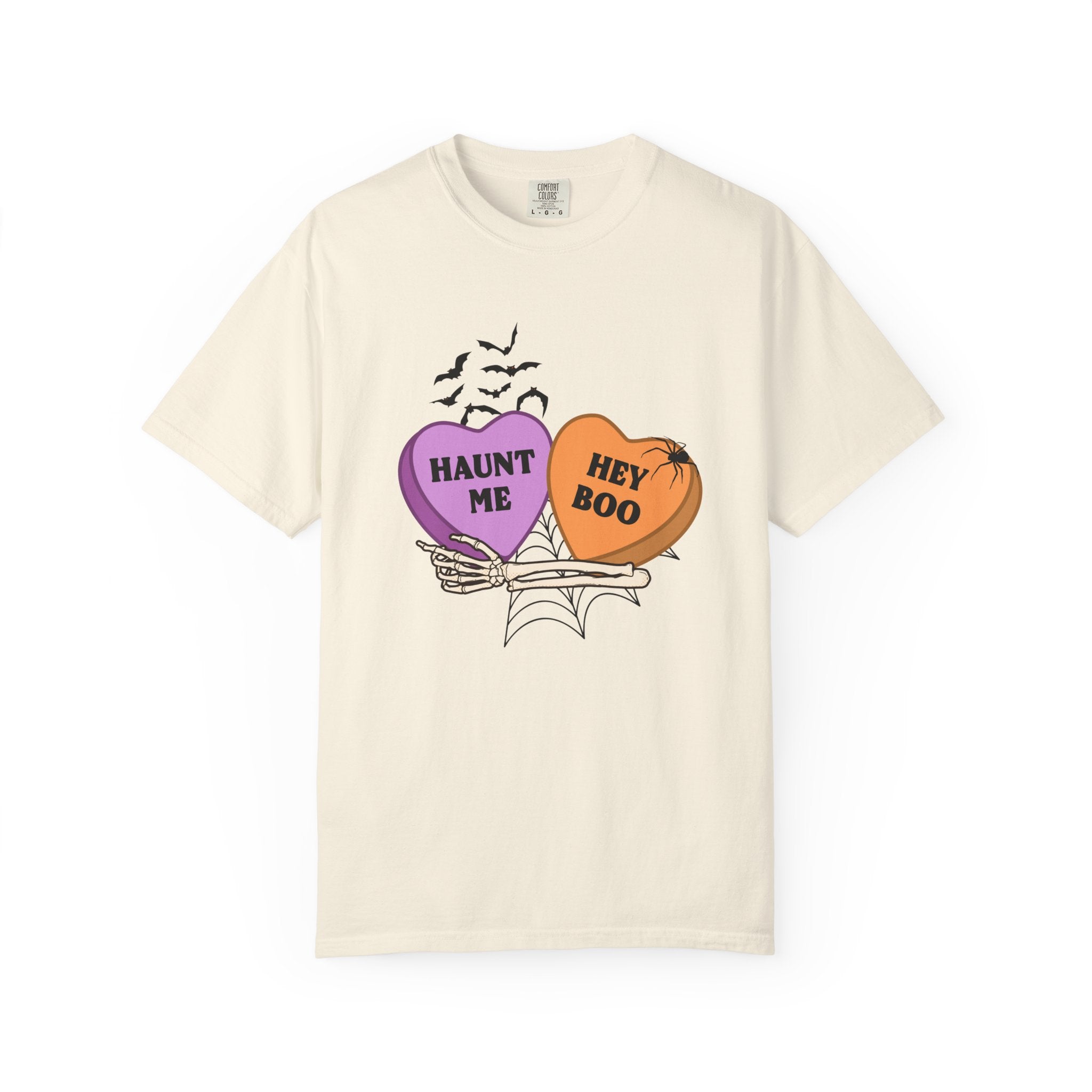 Comfort Color Halloween Candy Heart T-Shirt