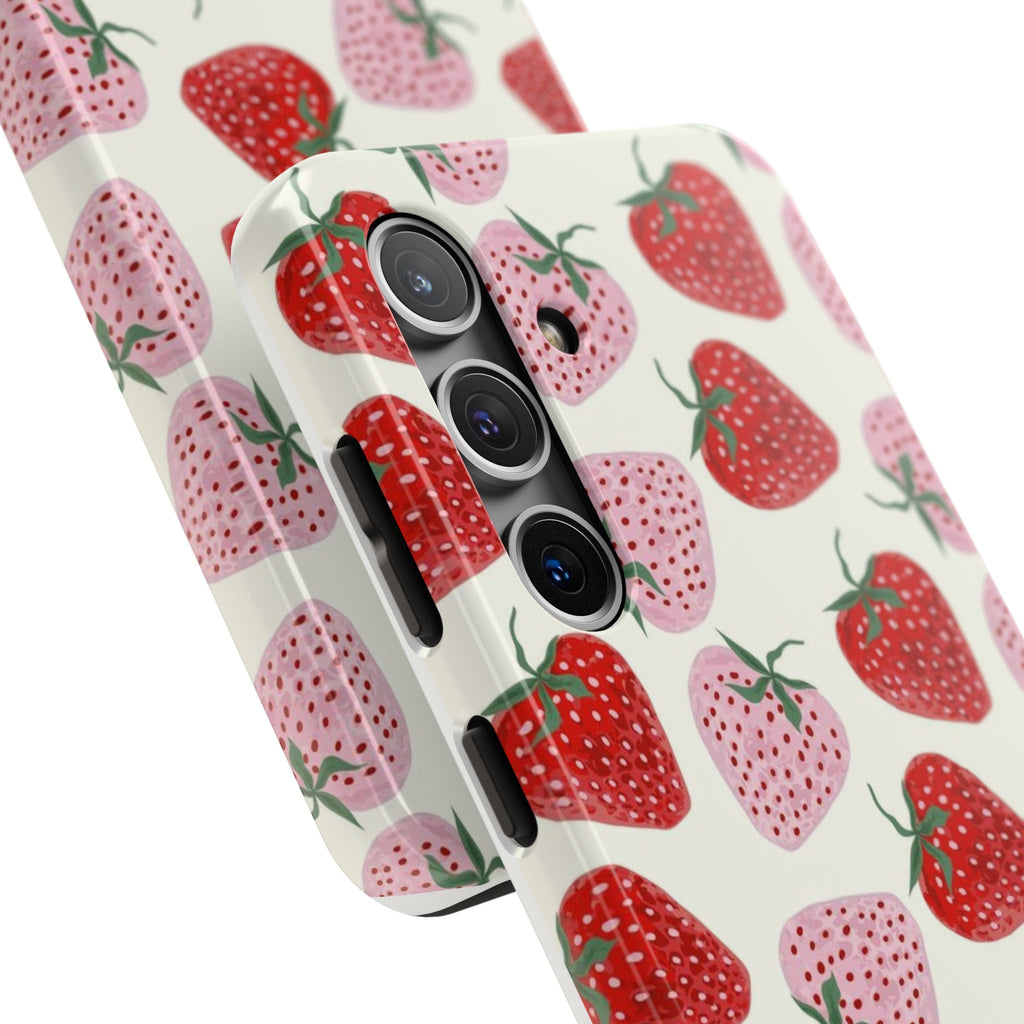 Strawberry Tough Phone Cases