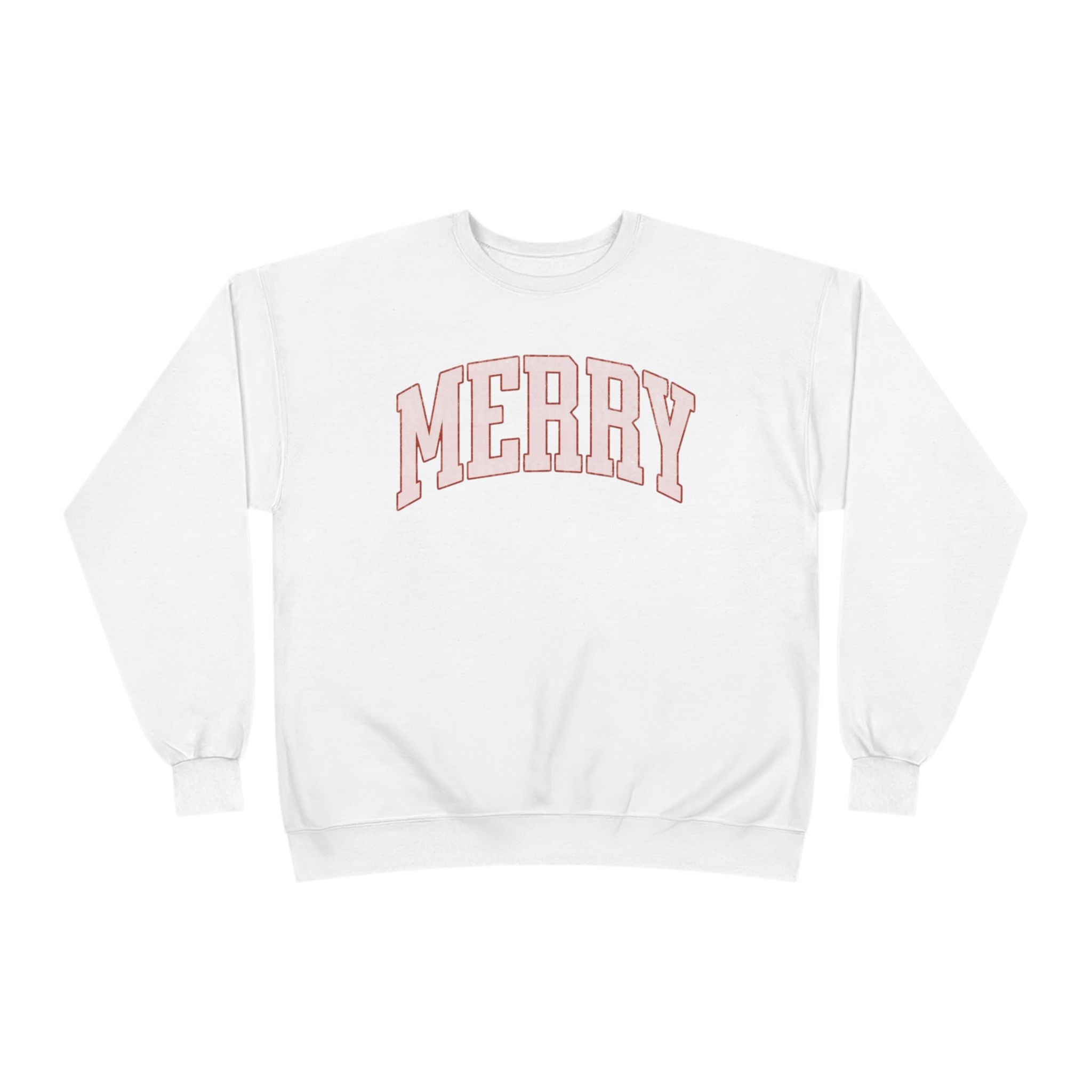 Merry Pink Crewneck Sweatshirt
