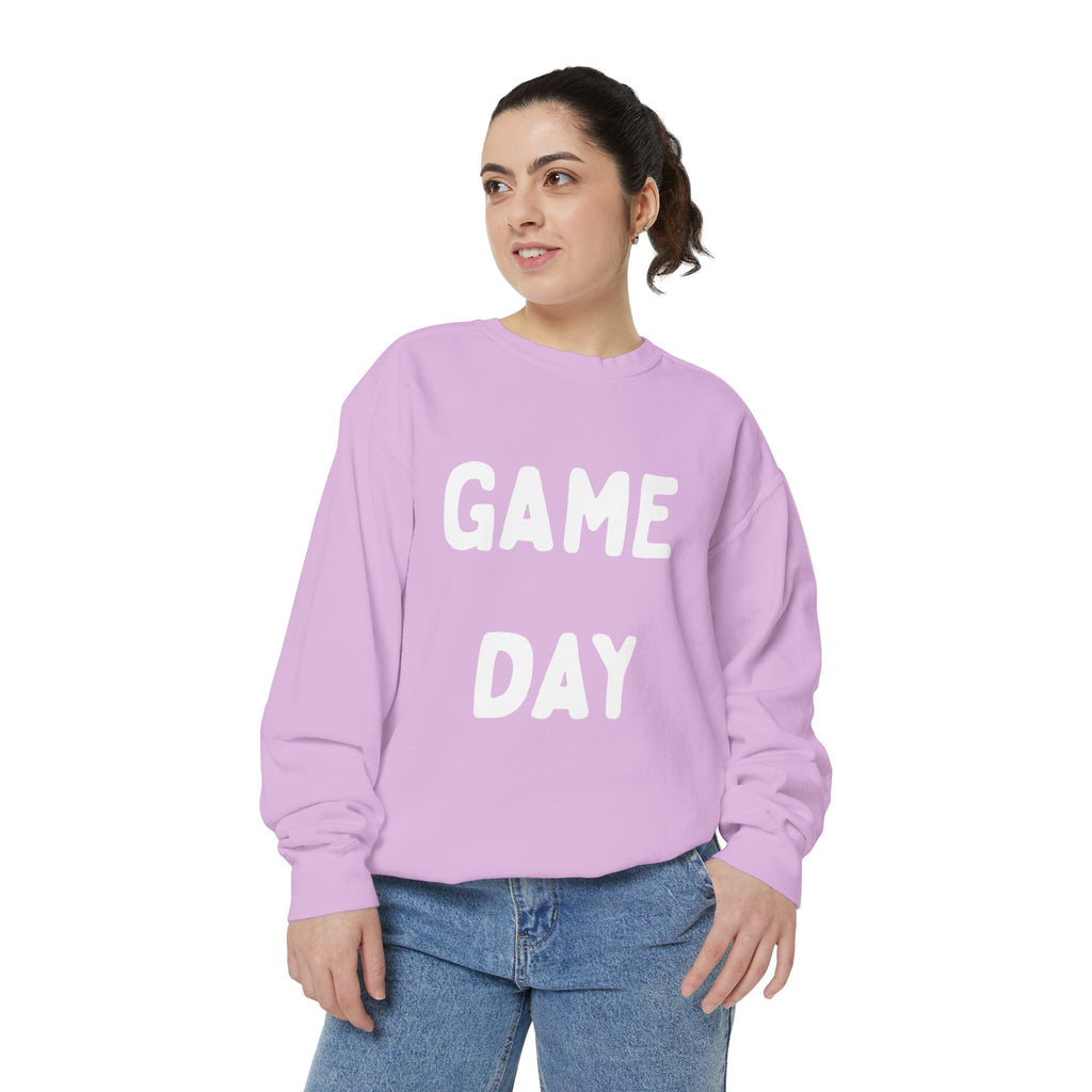 Game Day Unisex Garment-Dyed Sweatshirt