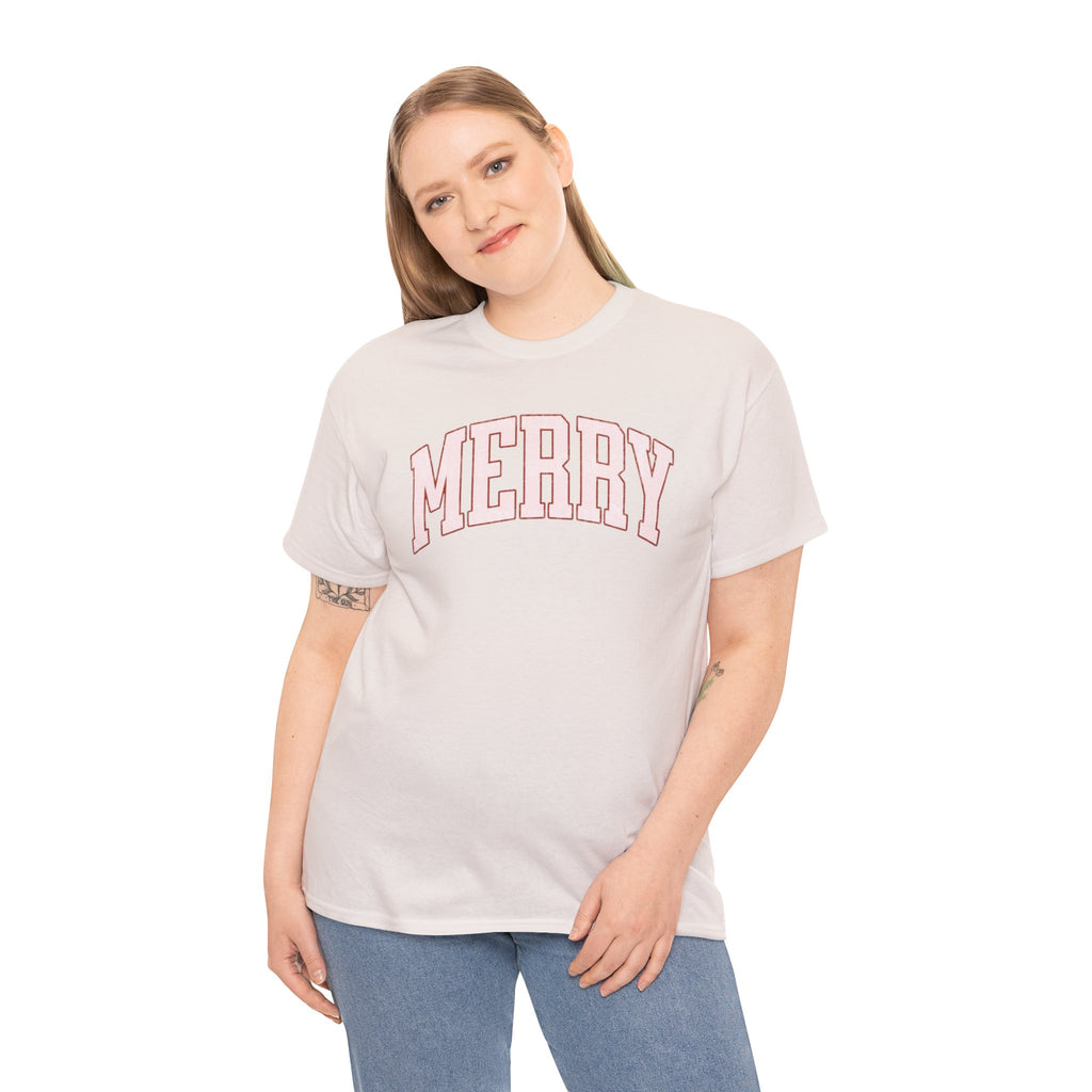 Merry Graphic Tee — Holiday T‑Shirt