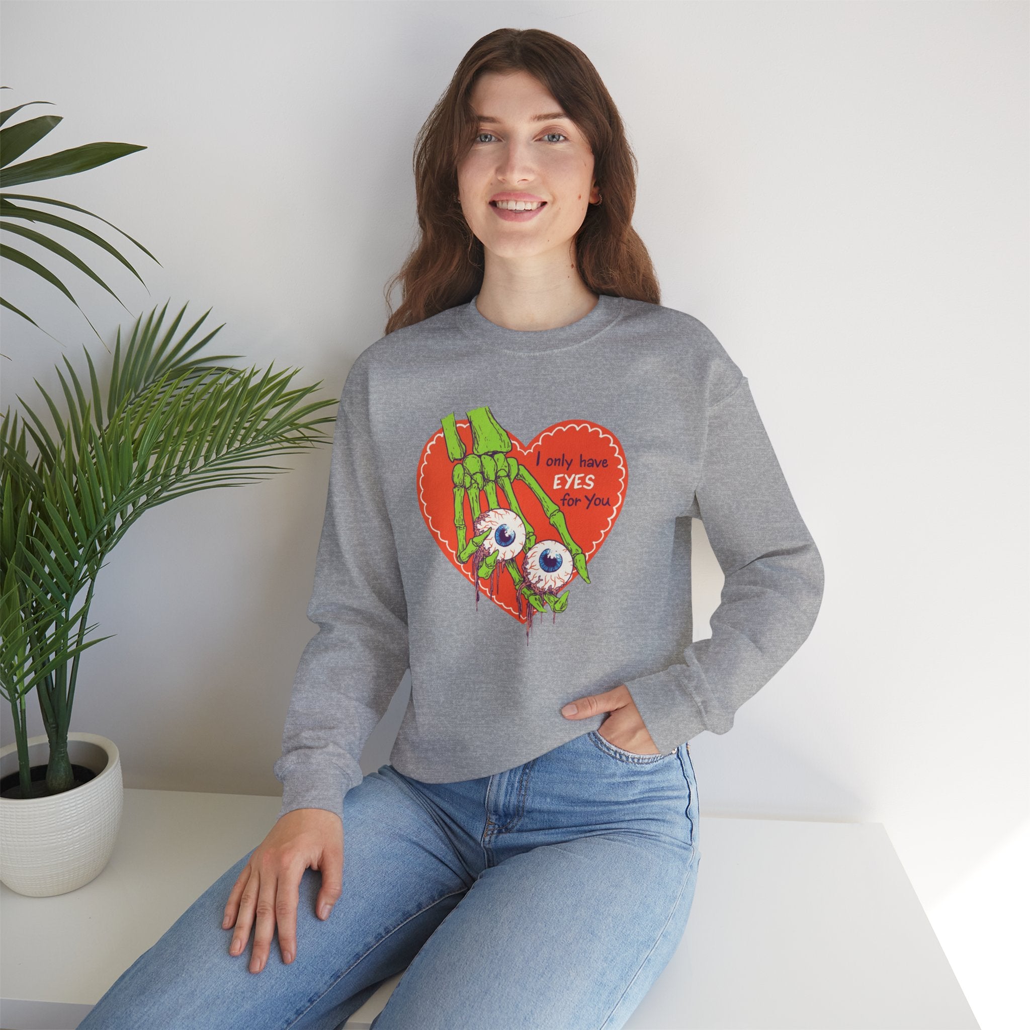 Valentine Zombie Heart Sweatshirt