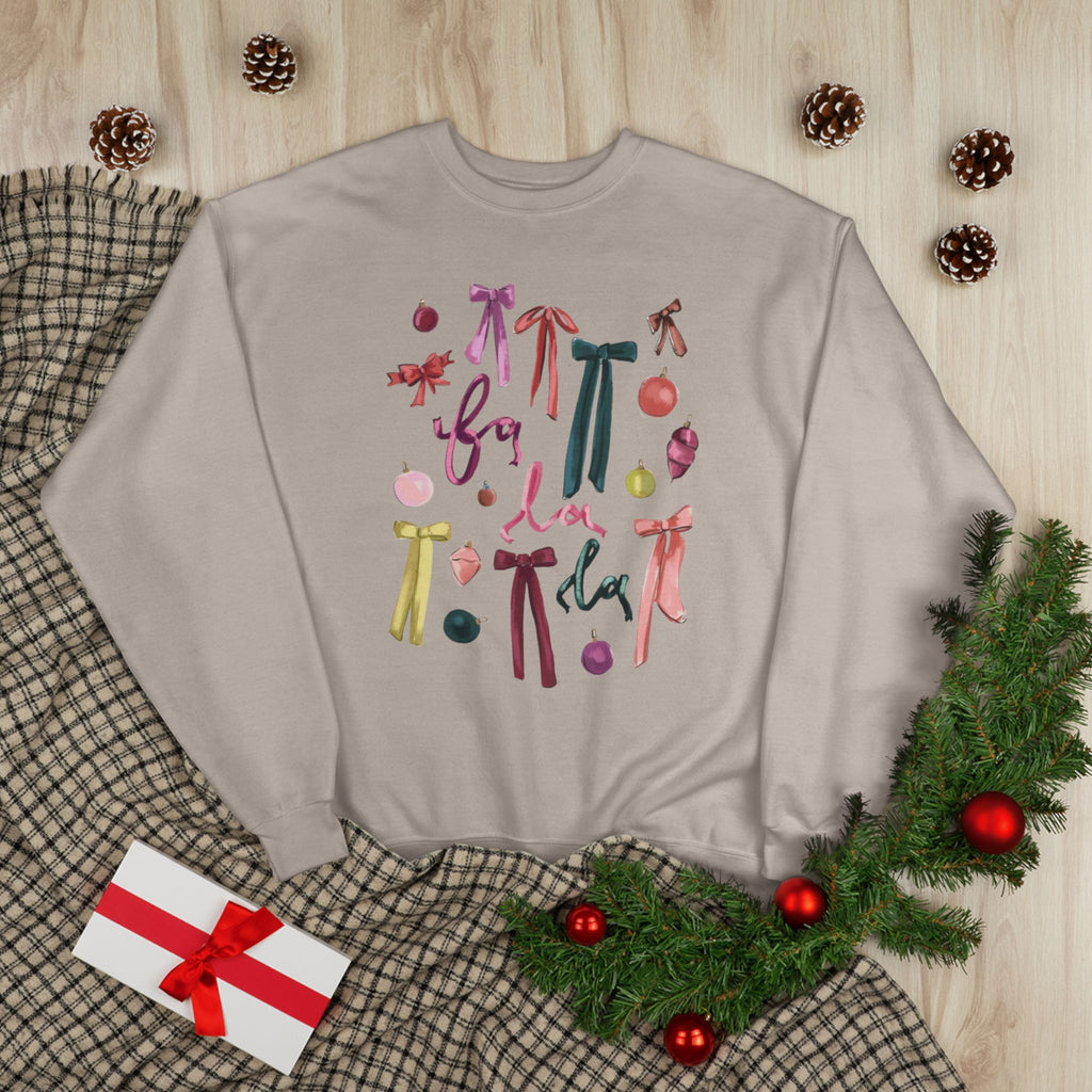 Festive Eco-Friendly Crewneck Sweatshirt