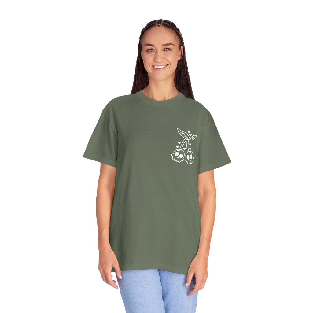 Spooky Cherry Skull T-Shirt