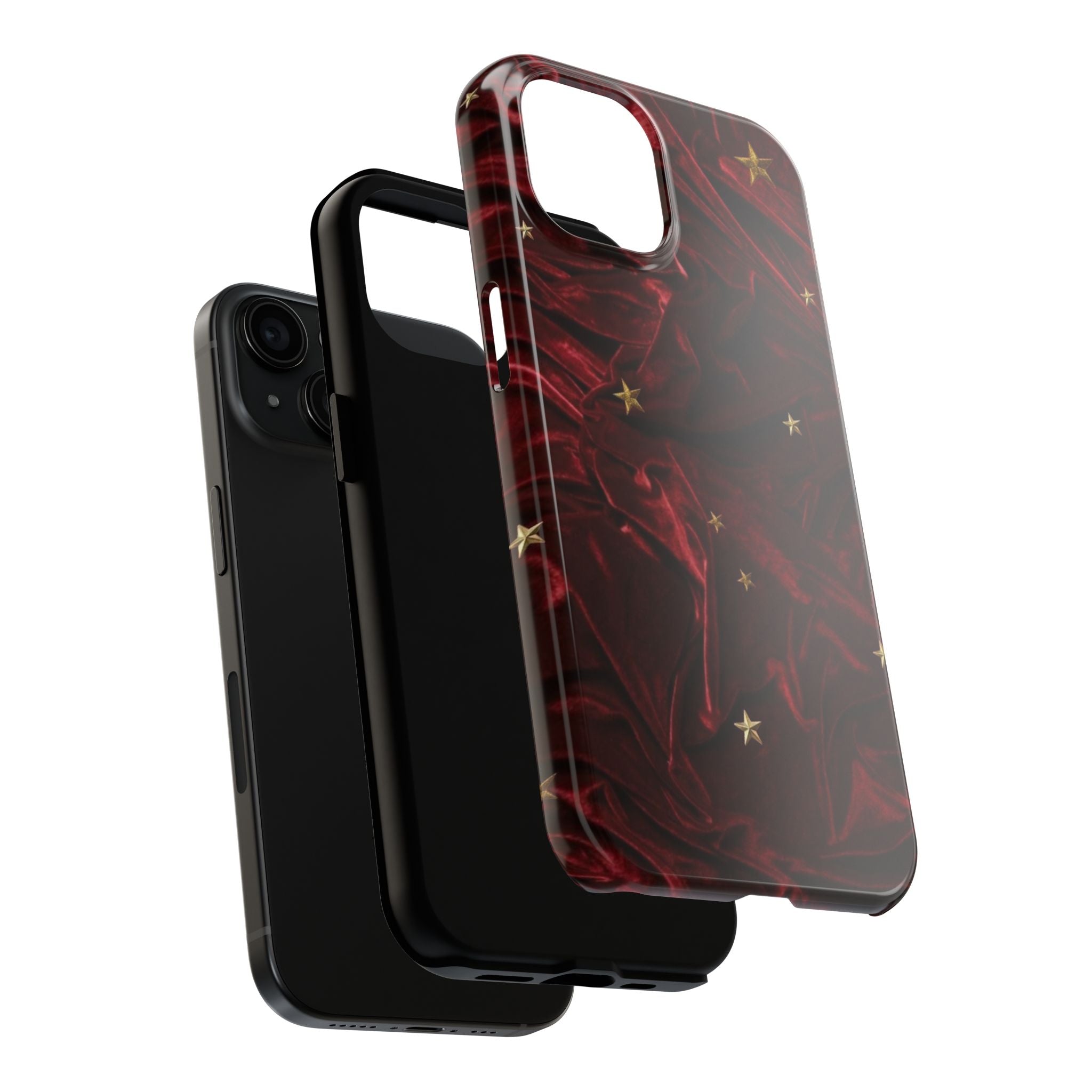 Holiday Velvet Star Tough Phone Case