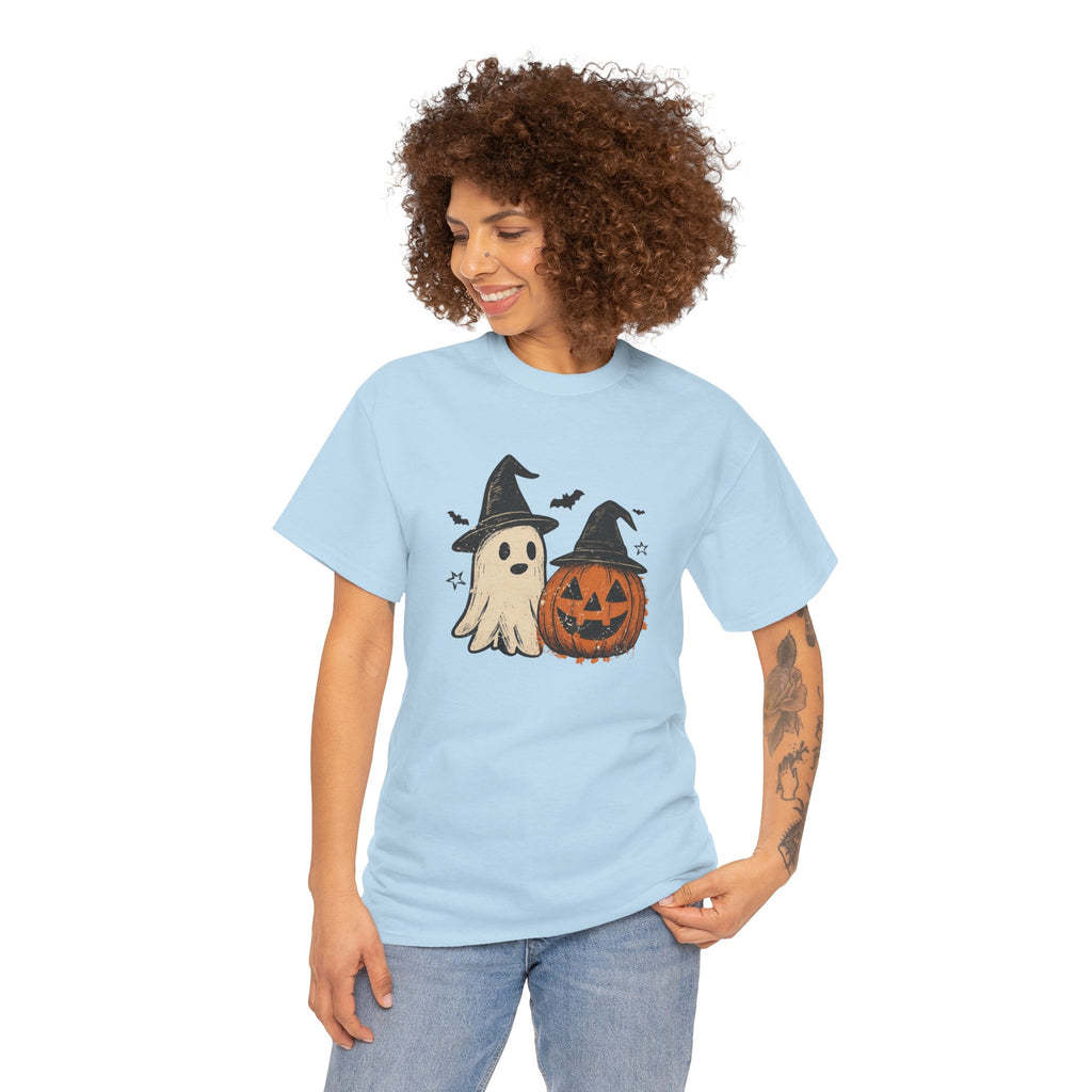Halloween Ghost & Pumpkin Tee